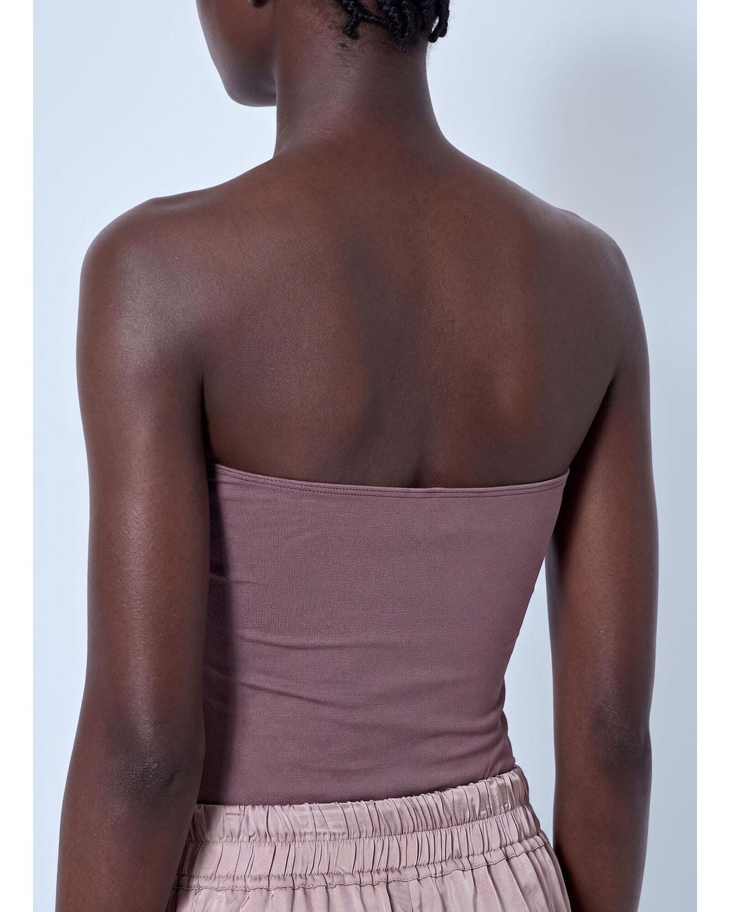 Rick Owens Purple Alannah Bustier