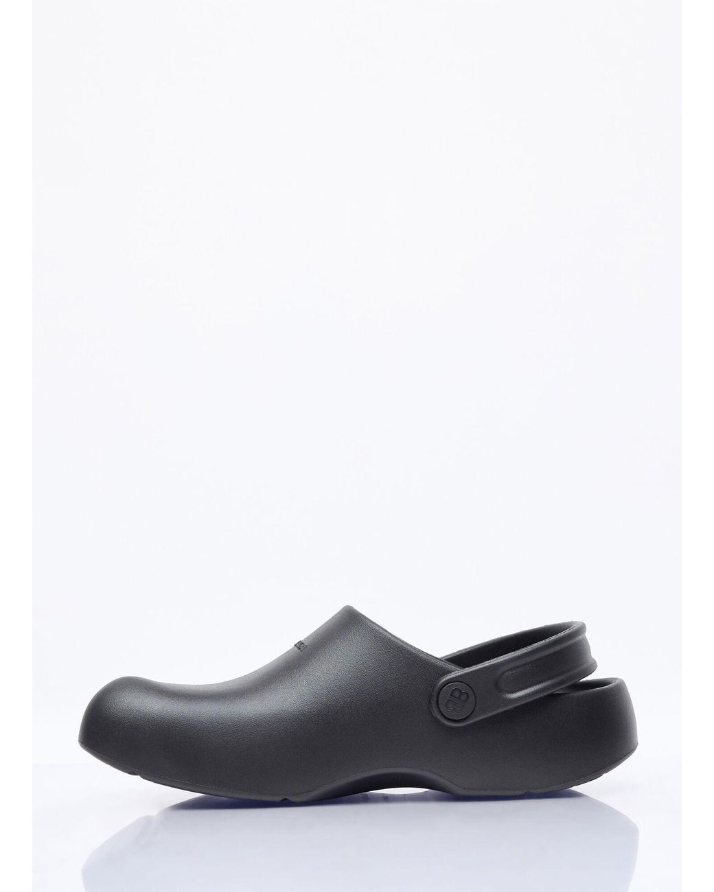 Balenciaga White Sunday Mules