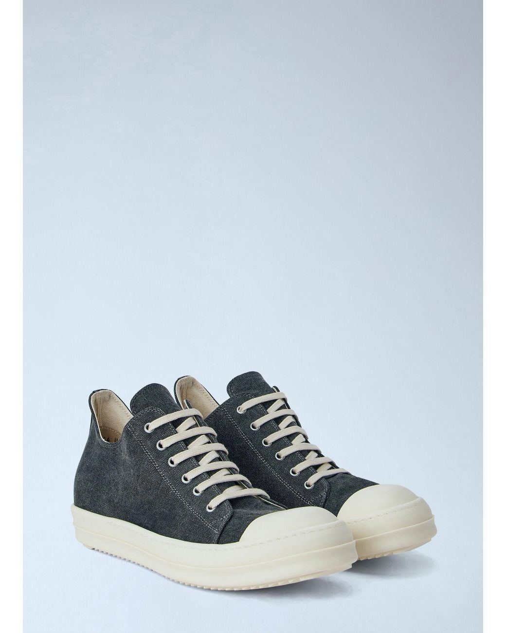 Rick Owens Blue Drkshdw Low Sneakers for men