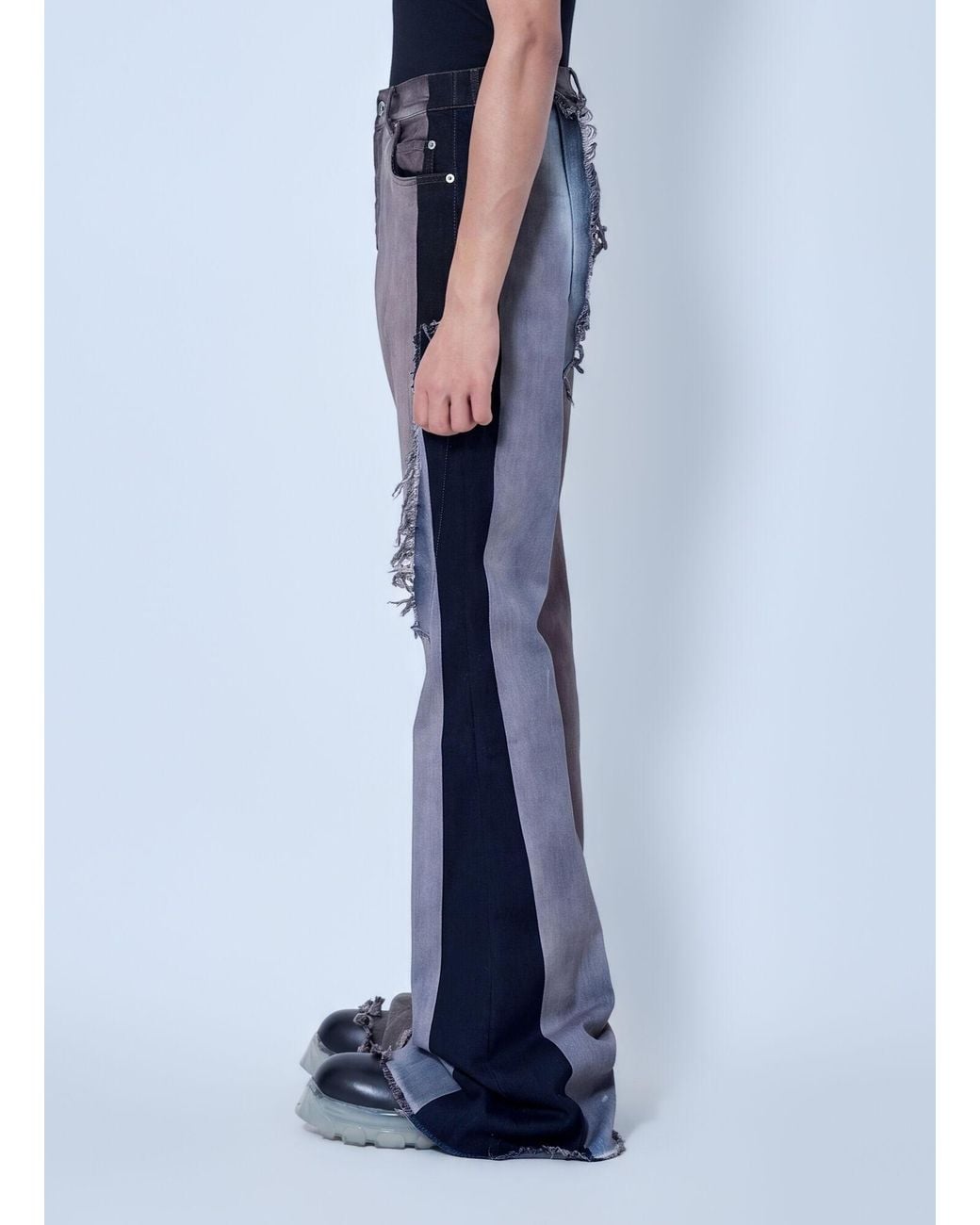 Rick Owens Blue Bolan Denim Pants for men