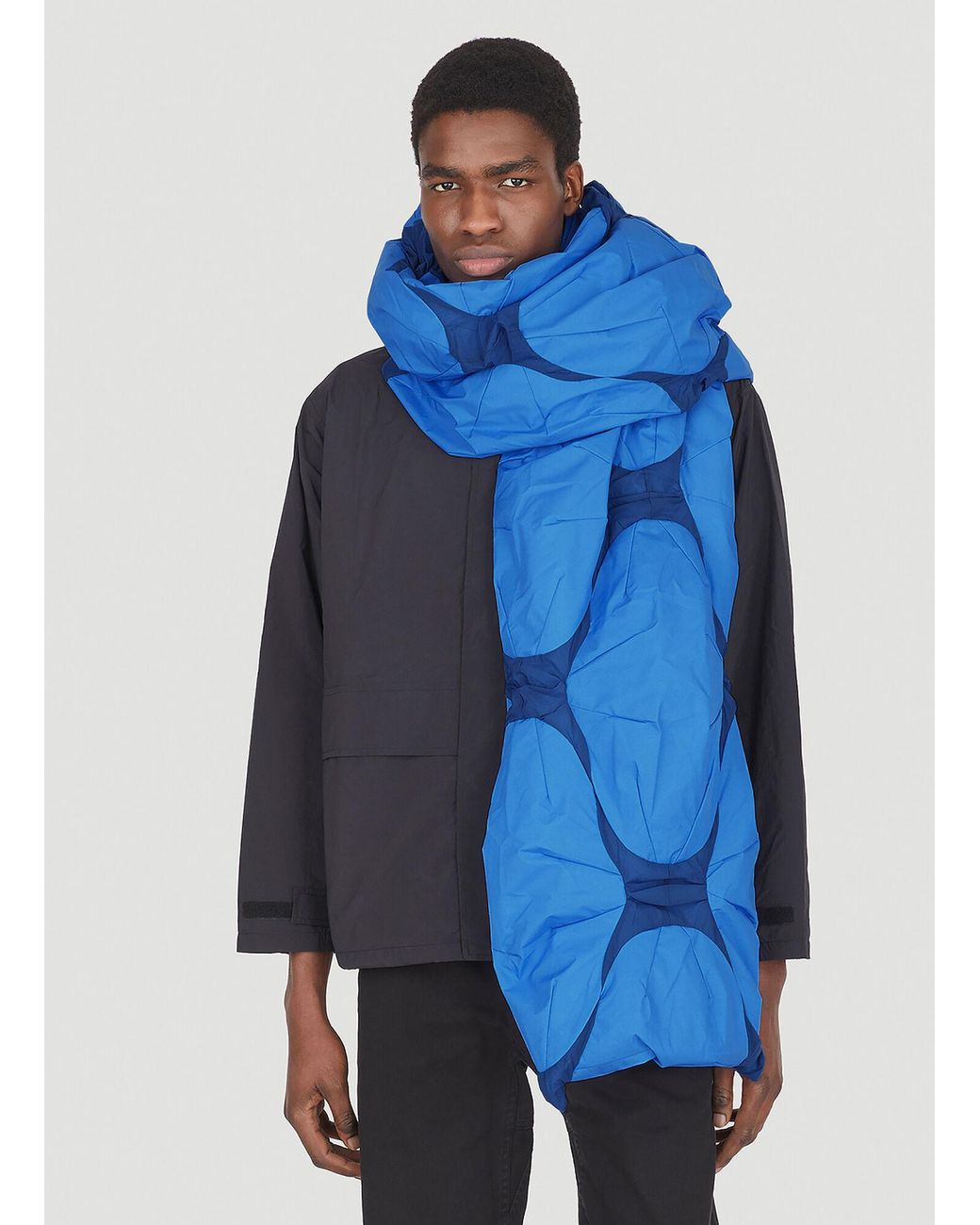 Post Archive Faction PAF Blue 4.0+ Left Scarf for men