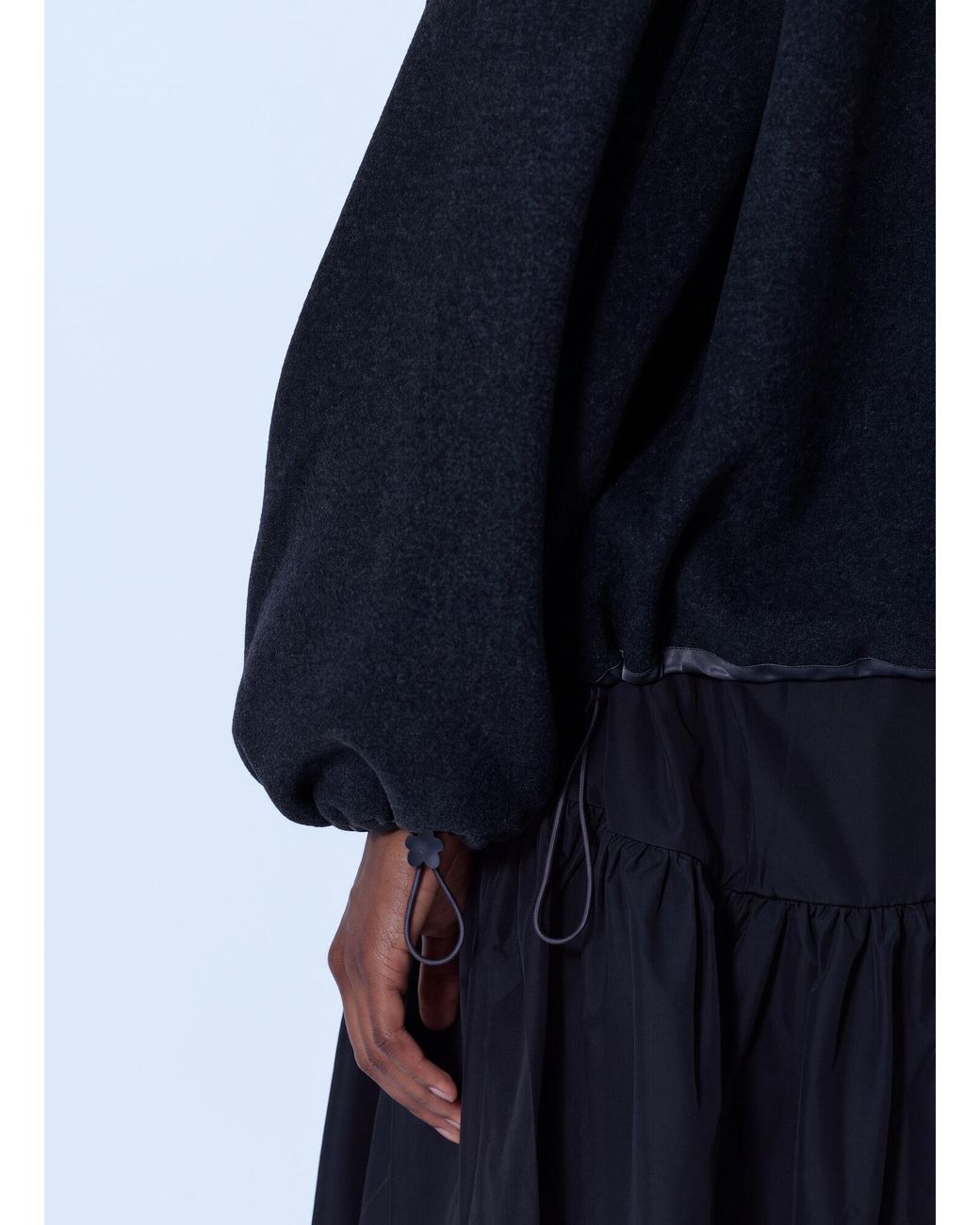 CECILIE BAHNSEN Blue Cbfrederik Half-Zip Jacket