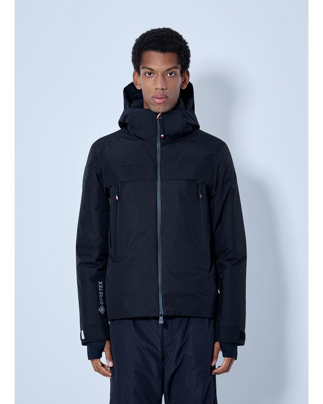 Moncler Blue Balmhorn Hooded Gore-Tex Insulated Ski Jacket for men
