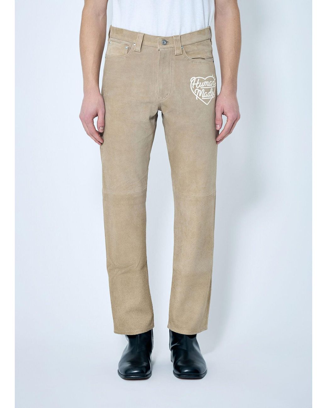 Human Made Natural Suede Pants for men