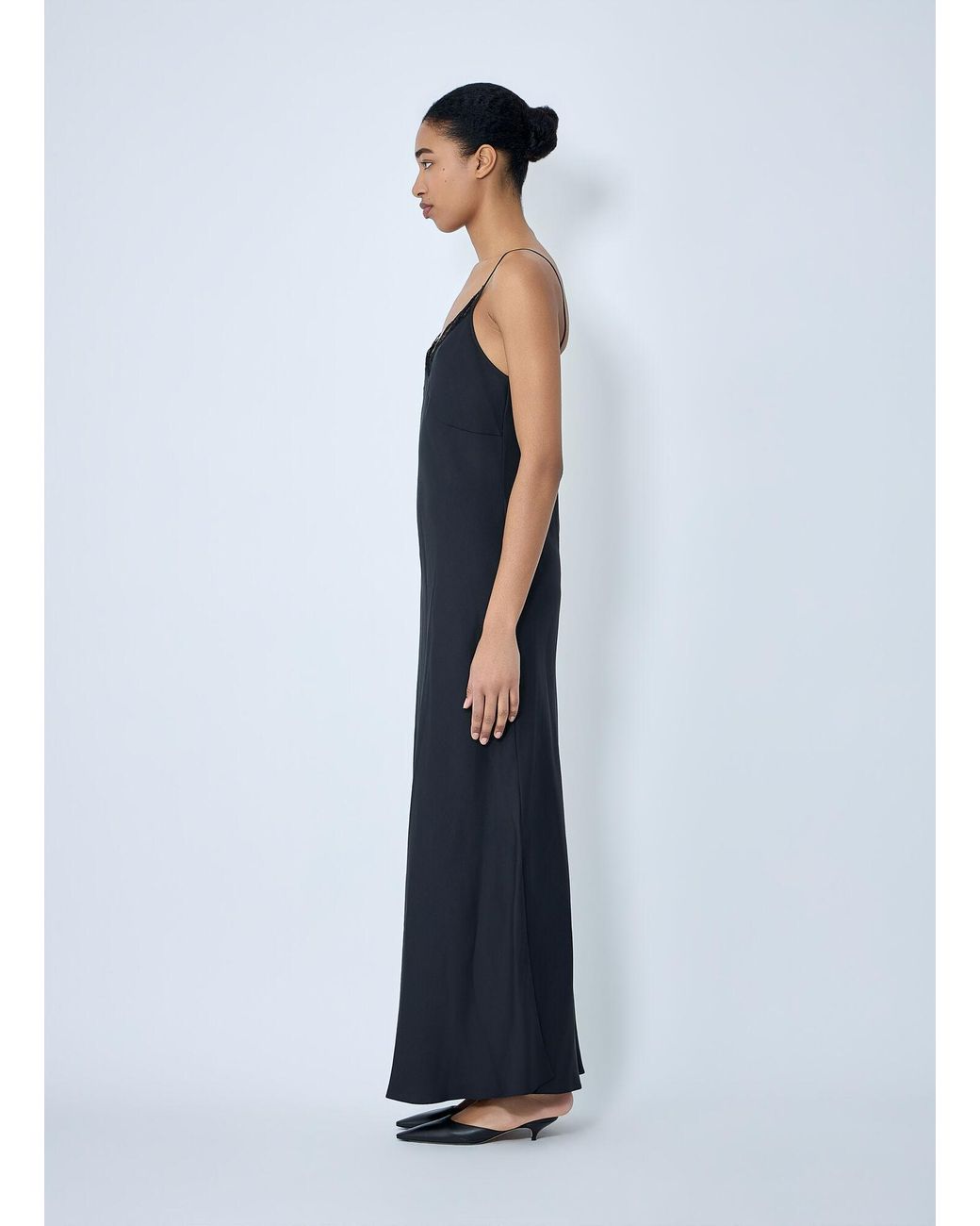 The Row Blue Latoya Maxi Dress