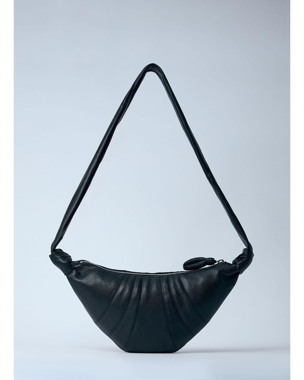 Lemaire Blue Small Croissant Shoulder Bag