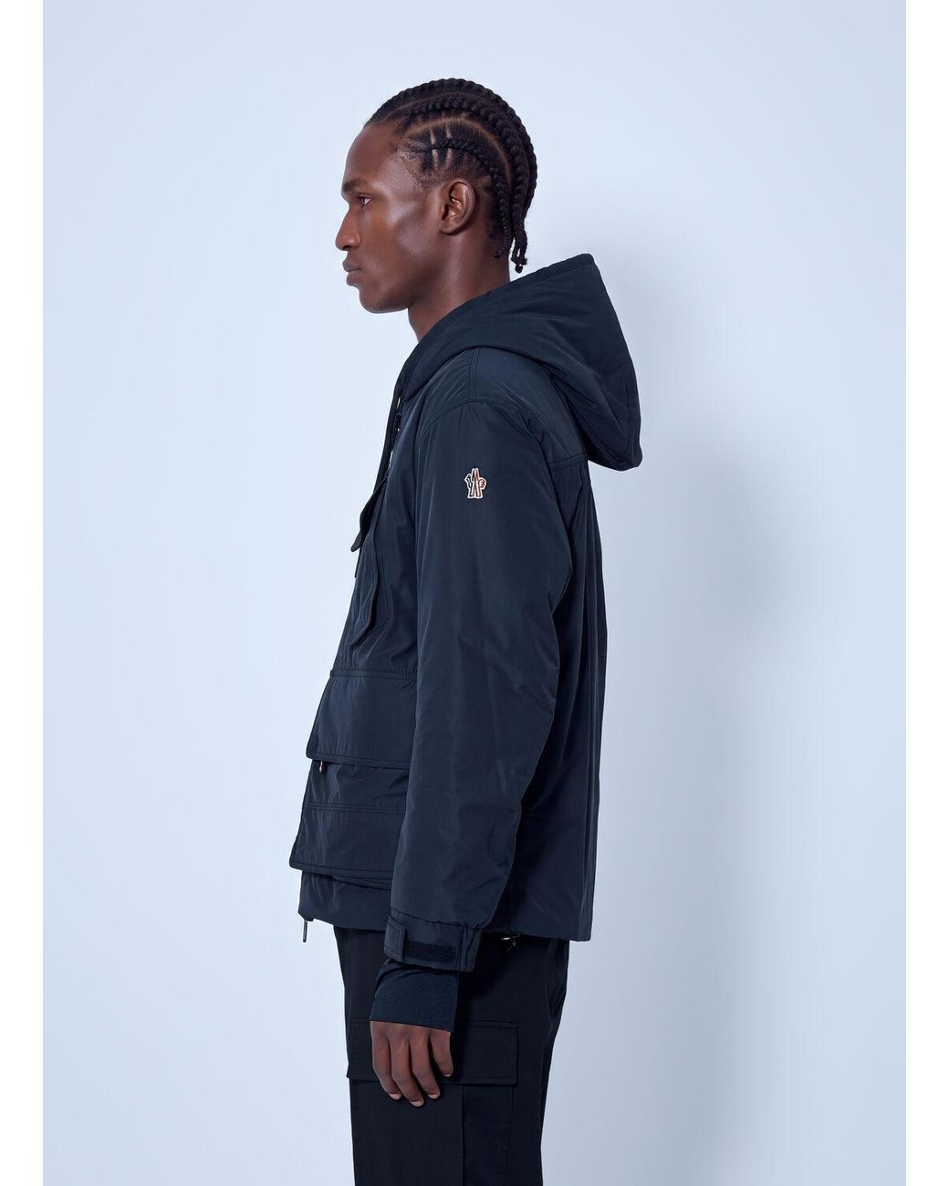 Moncler Blue Ober Jacket for men