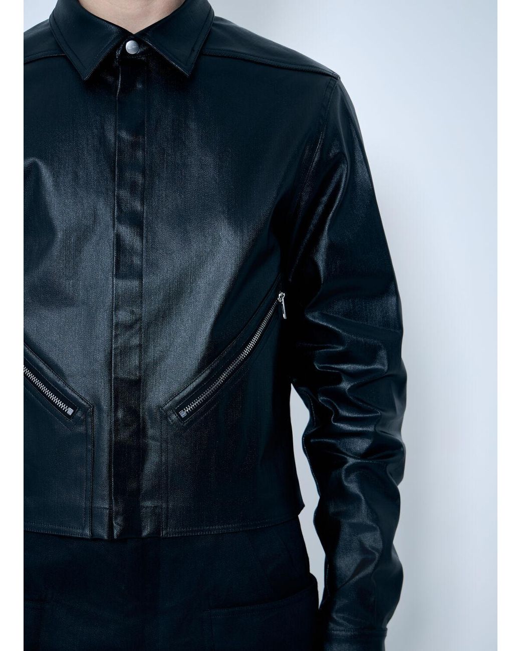 Rick Owens Tour Alice Jacket in Blue for Men | Lyst