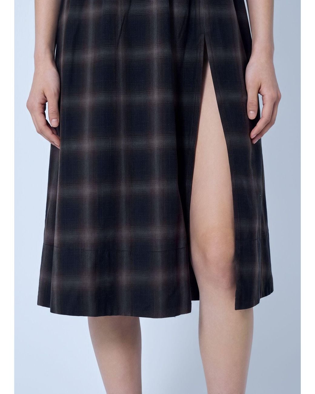 Our Legacy Blue Fan Midi Skirt