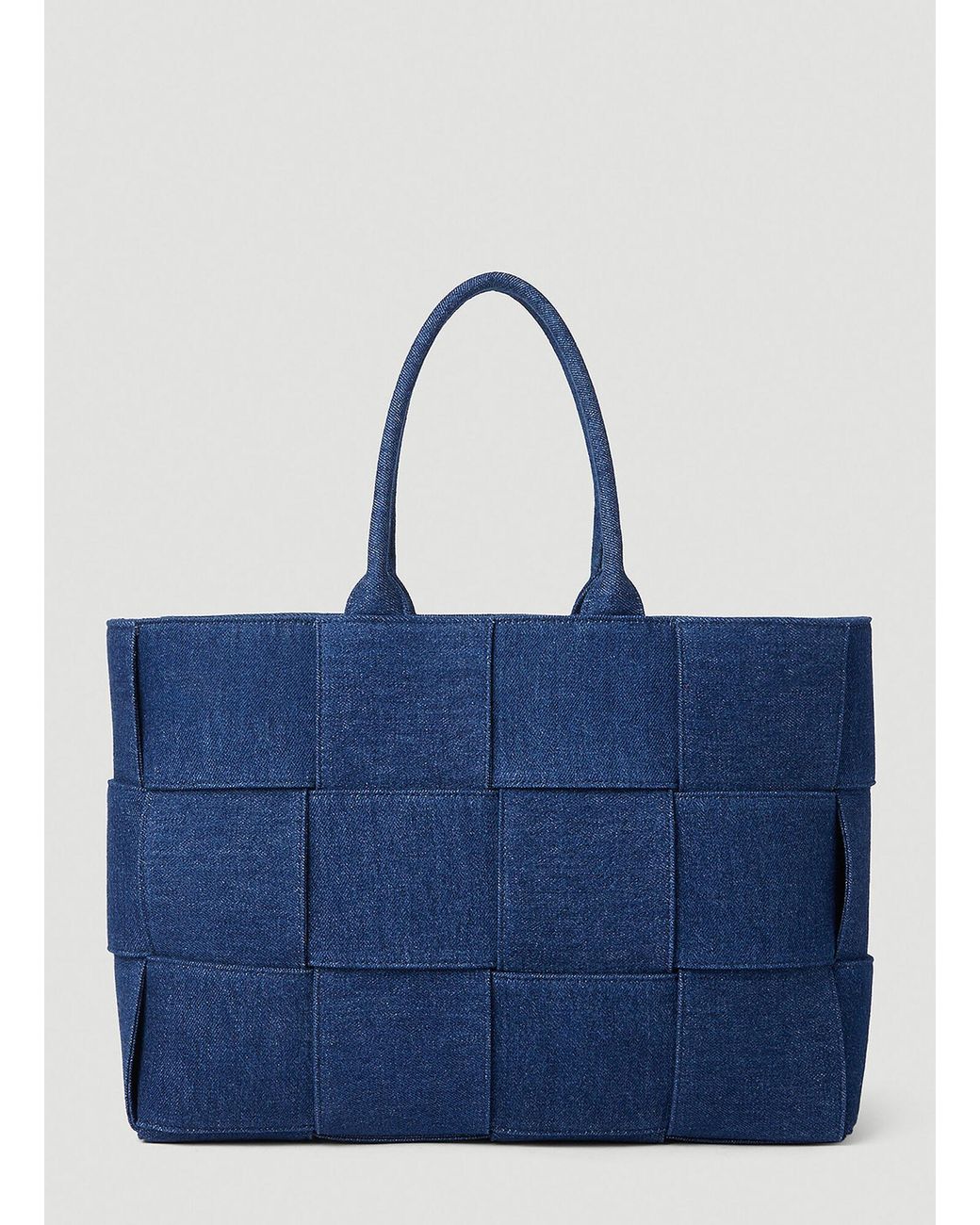 Bottega Veneta Arco Denim Tote Bag in Blue | Lyst
