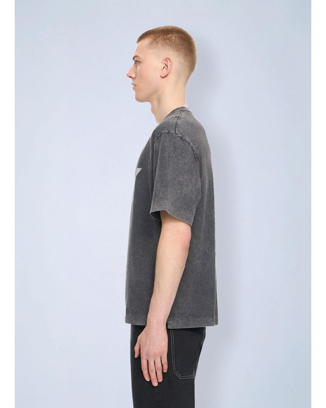 Off-White c/o Virgil Abloh Gray Owr Skate T-Shirt for men