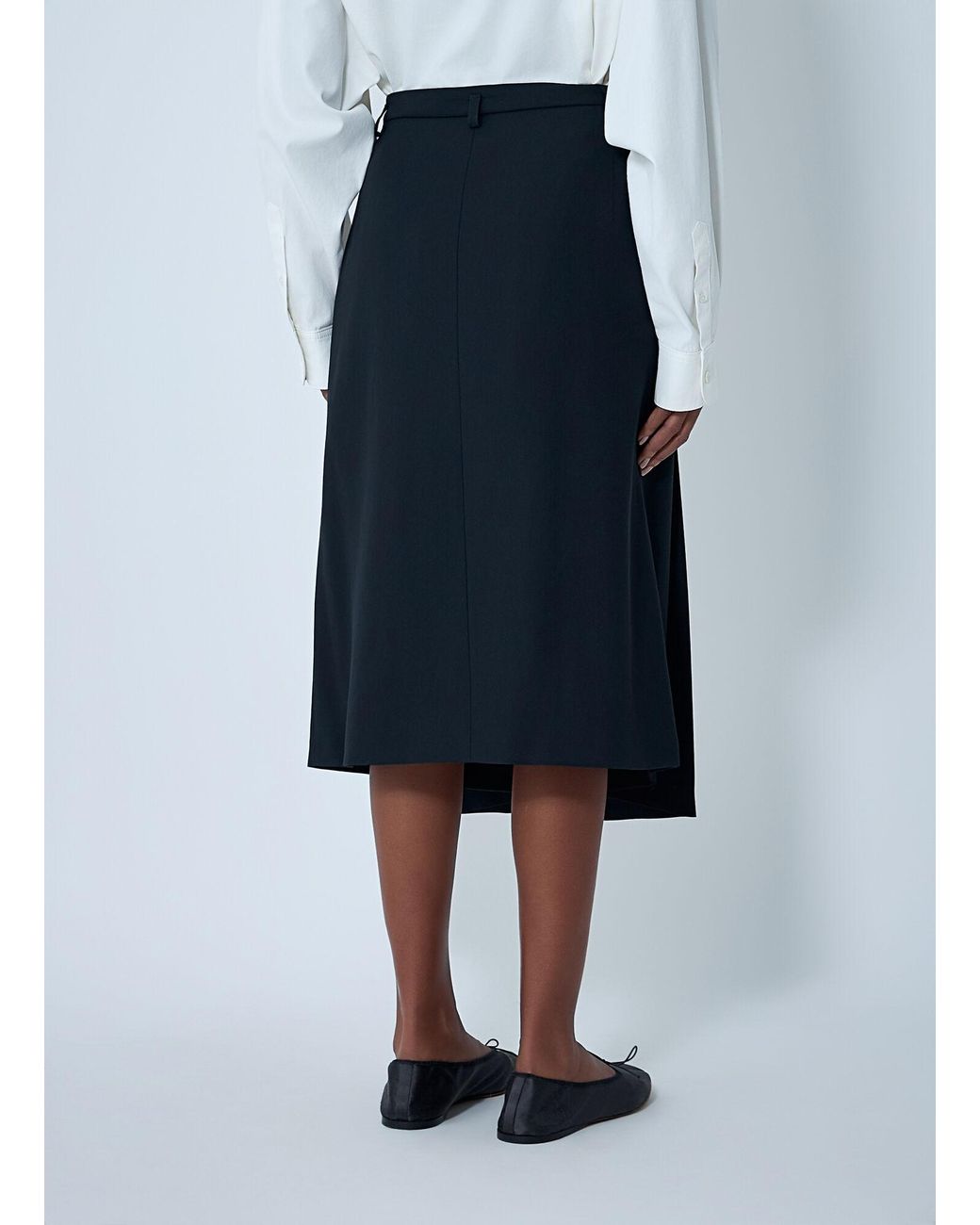 The Row Blue Azarion Skirt