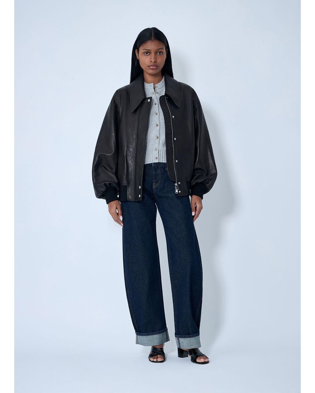 Khaite Blue Shelman Jacket