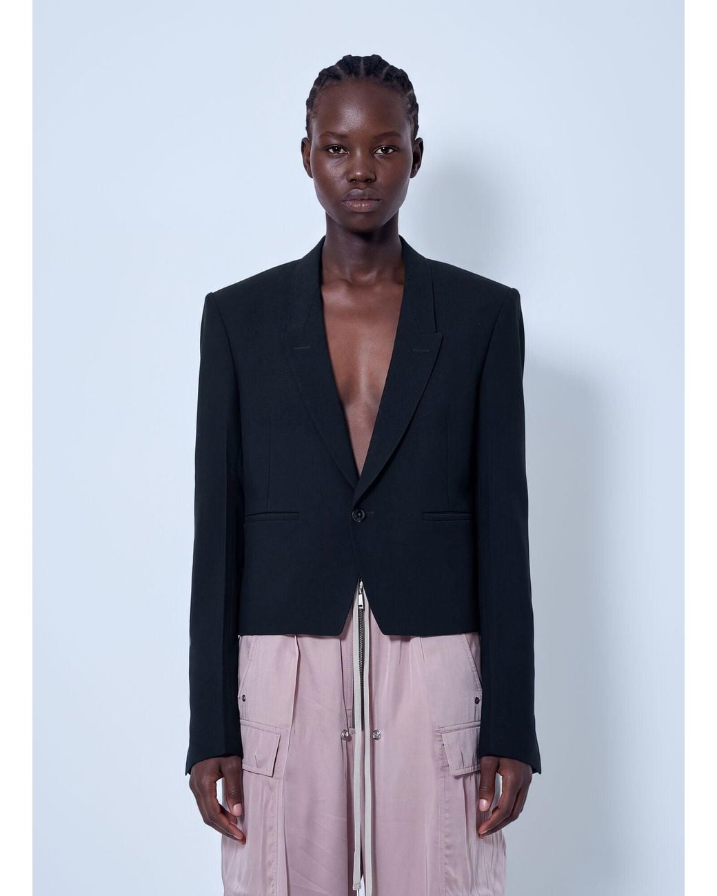 Rick Owens Blue Alice Jacket