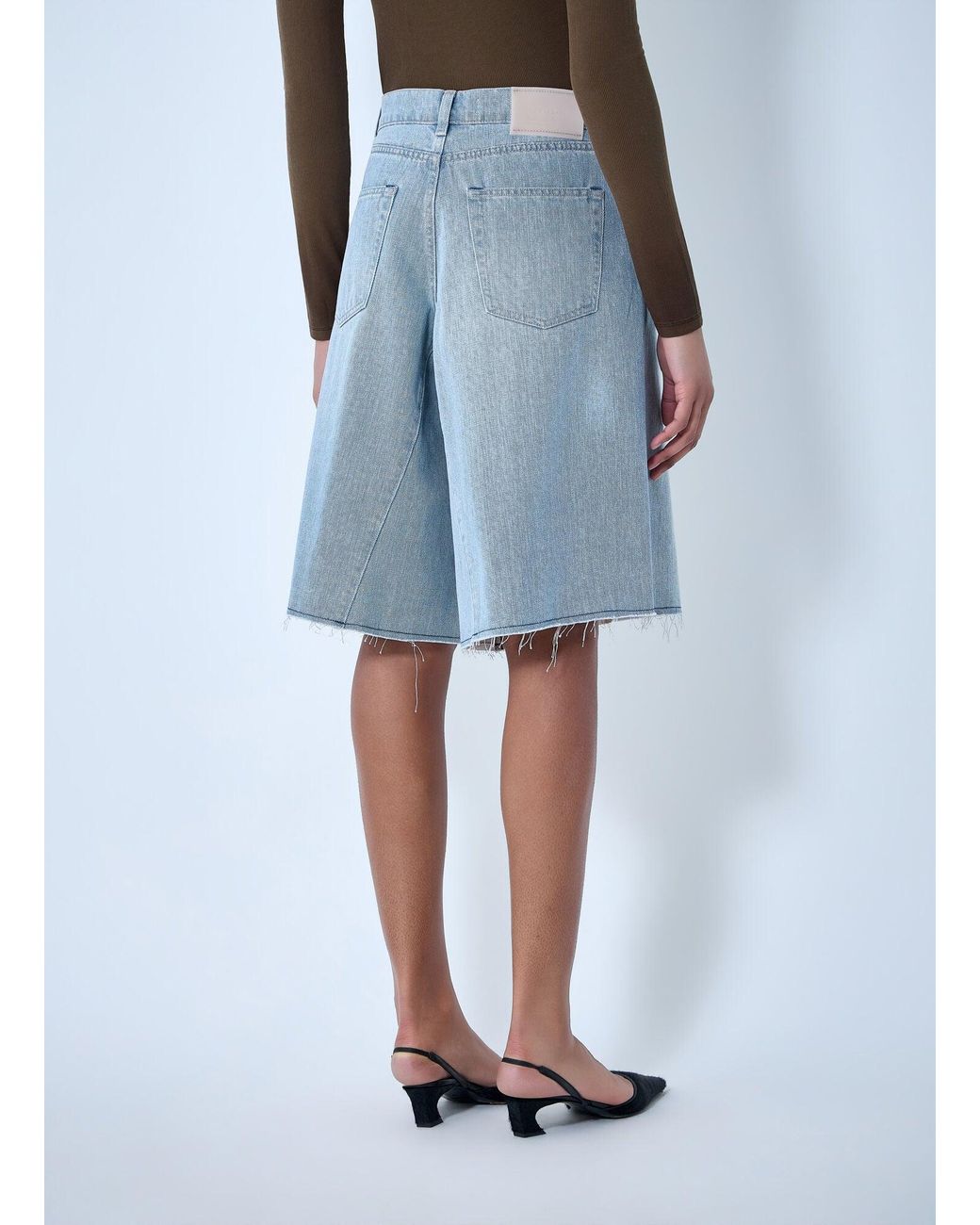 Our Legacy Blue Midi Shorts