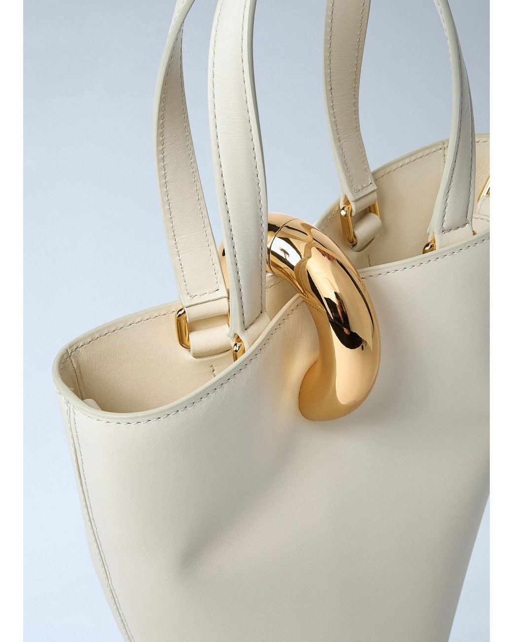 Jacquemus Blue Le Petit Bambola Bucket Bag