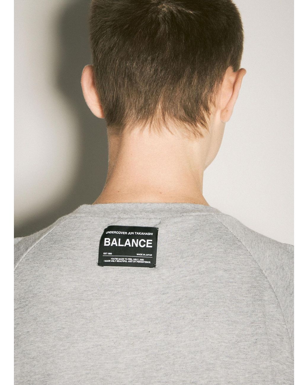 Undercover White Logo Patch Sweatshirt for men