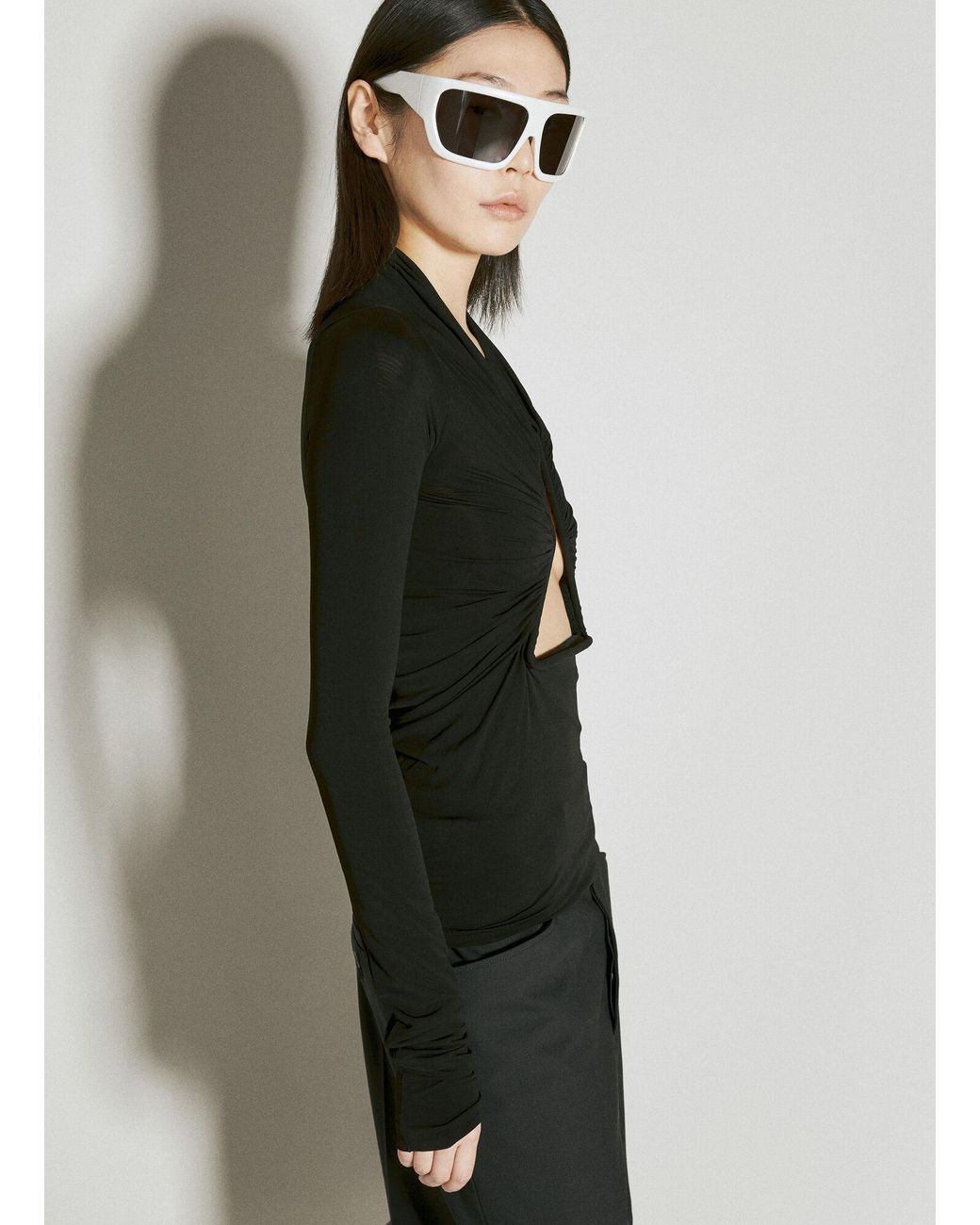 Rick Owens Gray Lido Top