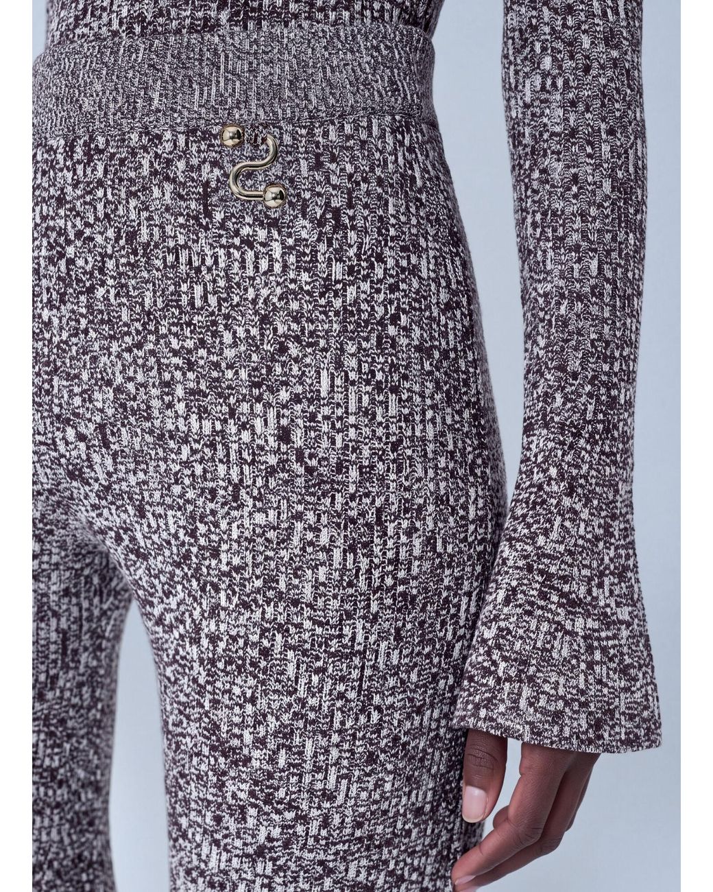 Sportmax Gray Velo Wool Pants