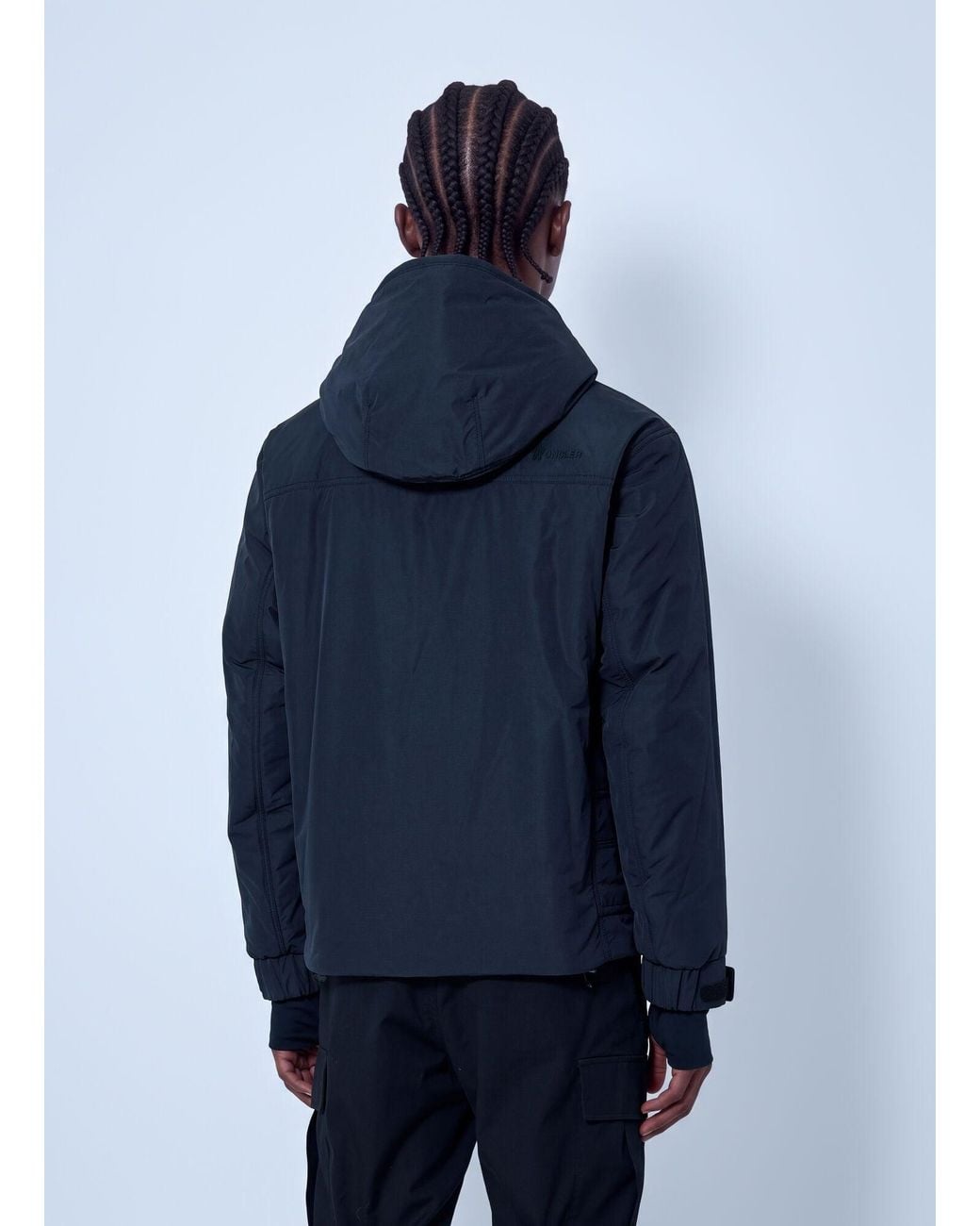 Moncler Blue Ober Jacket for men