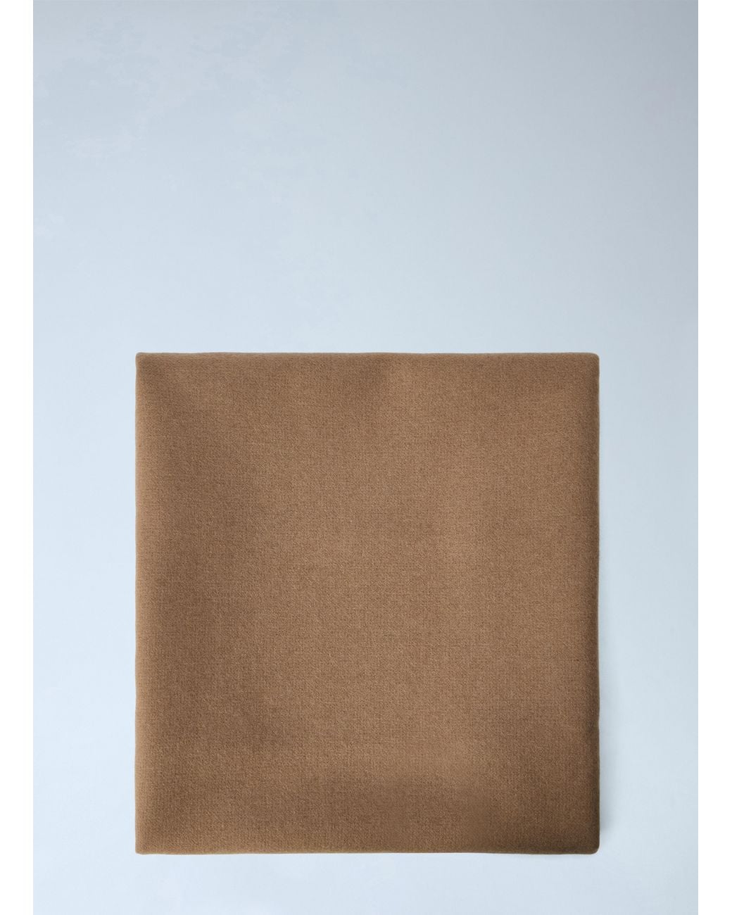 Max Mara Brown Woven Logo Scarf