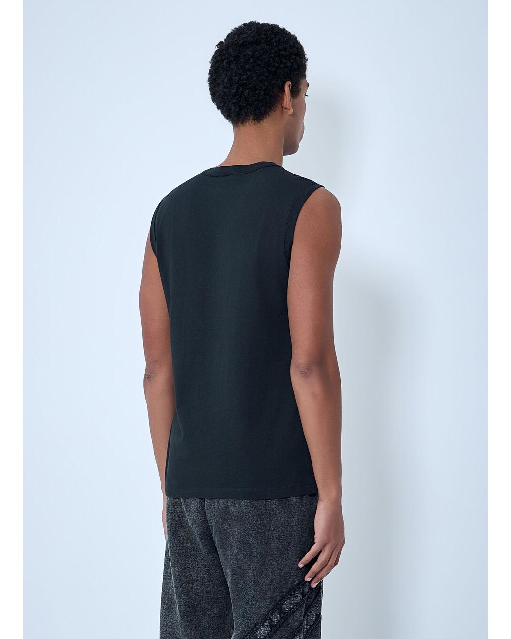 DIESEL Blue T-Bisco-Iod Top for men