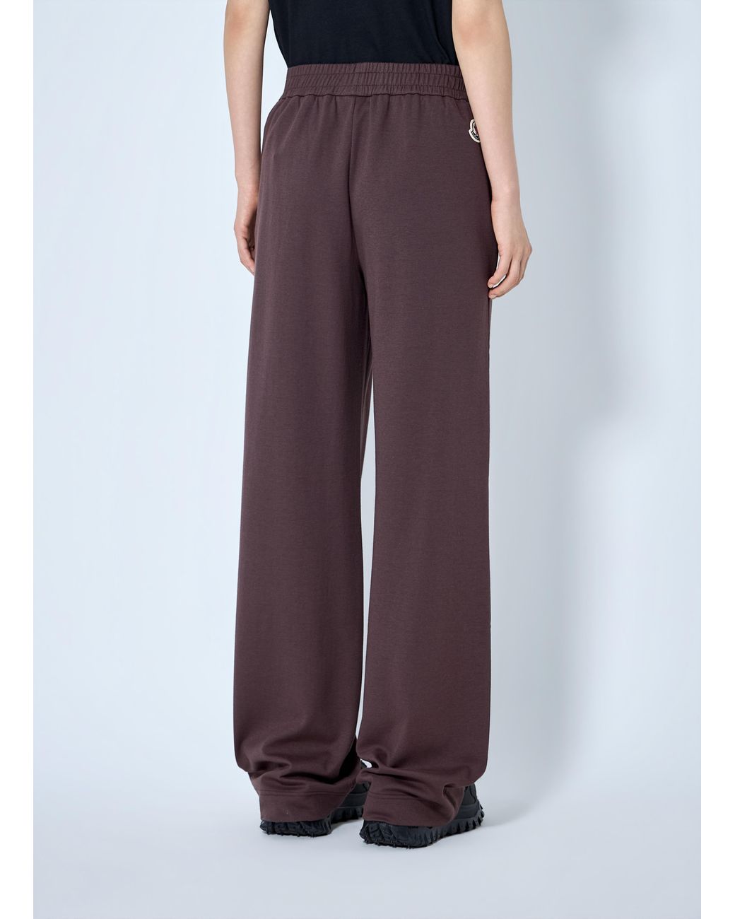 Moncler Purple Elasticated Waist Lounge Trousers