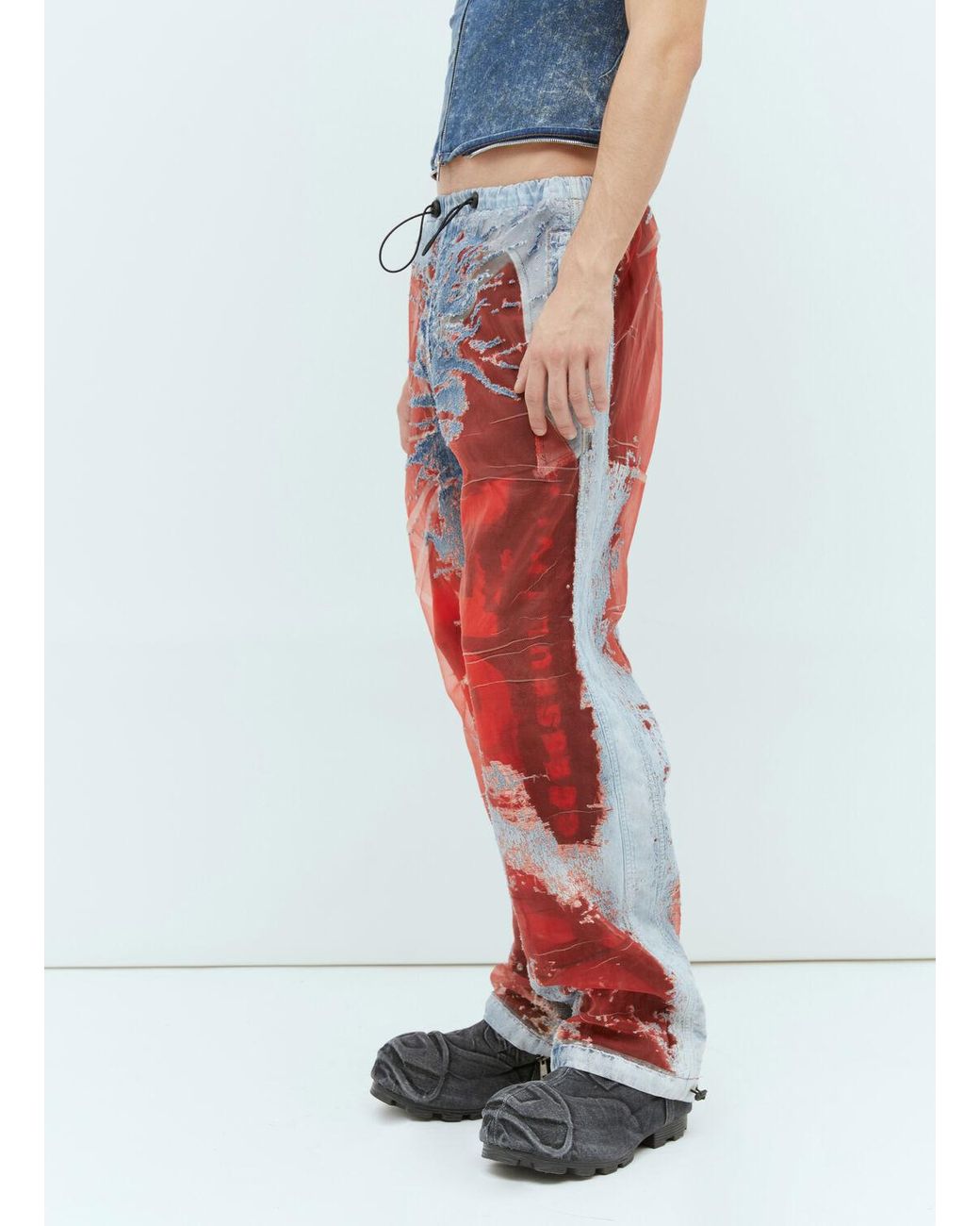 DIESEL D-martian Jeans in Red for Men | Lyst DIESEL D-martian Jeans in Red for Men | Lyst