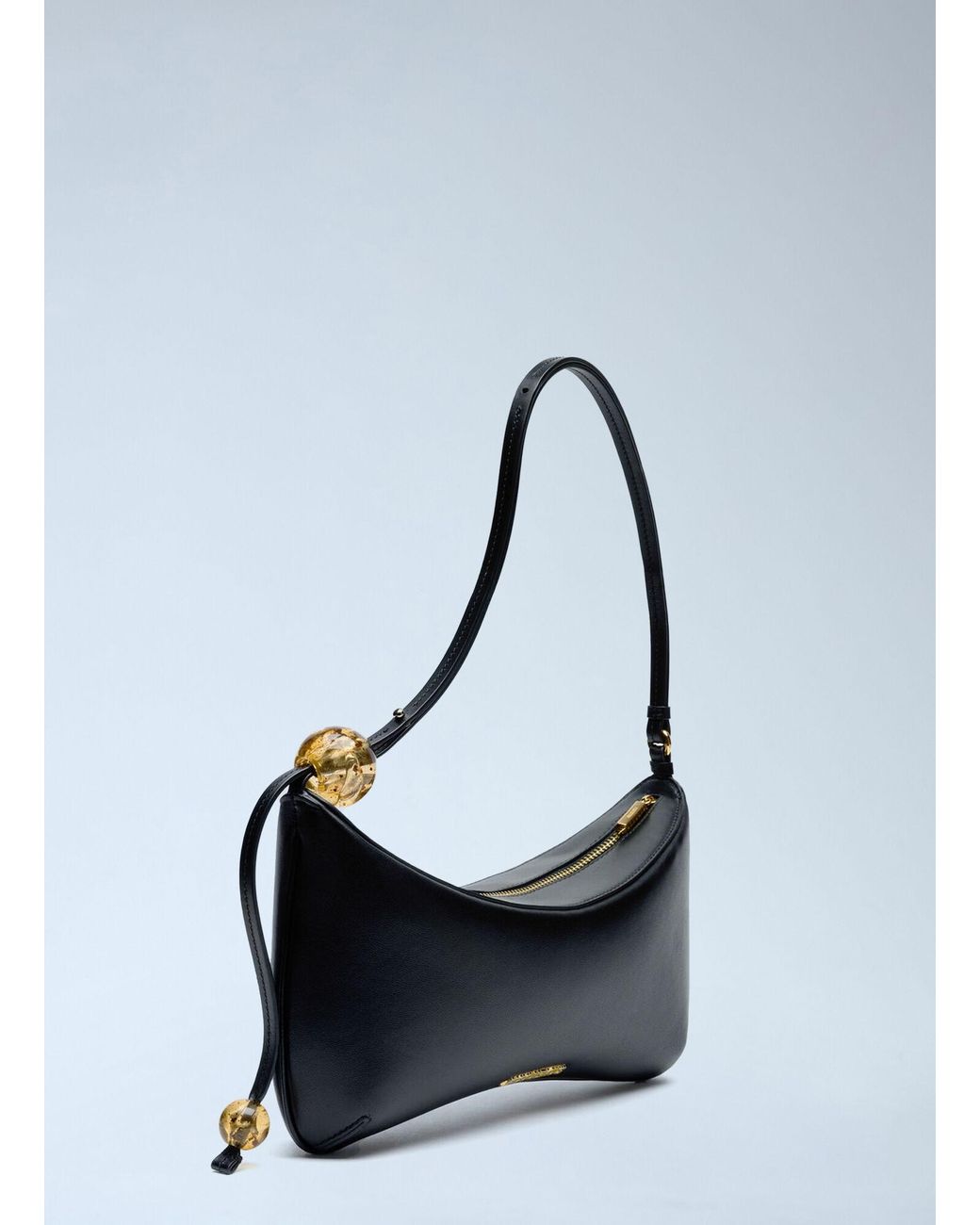 Jacquemus Black Le Bisou Perle Shoulder Bag