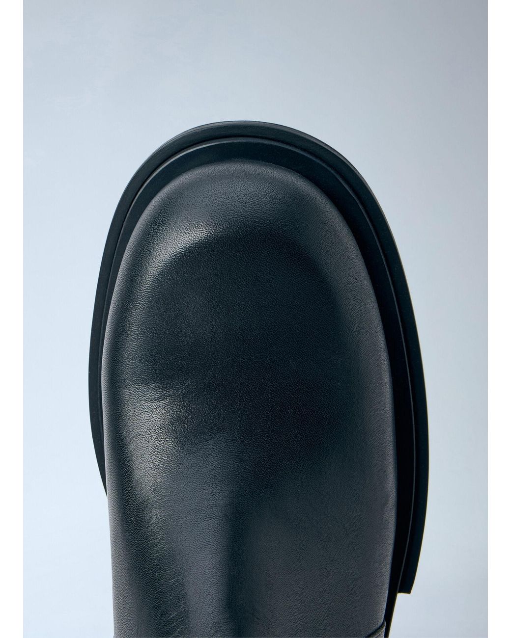 Rick Owens Blue Creeper Gabe Boots for men