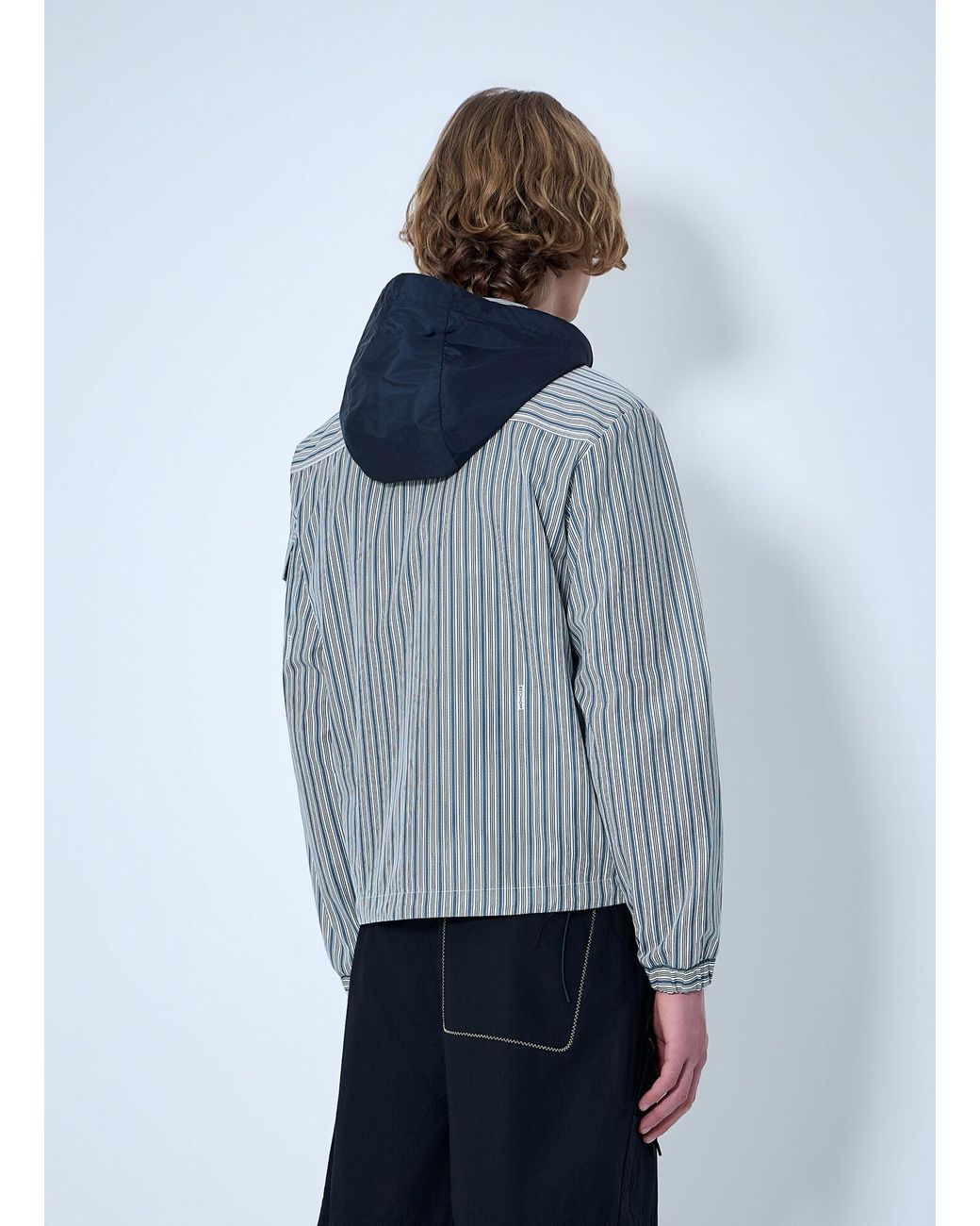 Moncler Blue Havas Shirt Jacket for men
