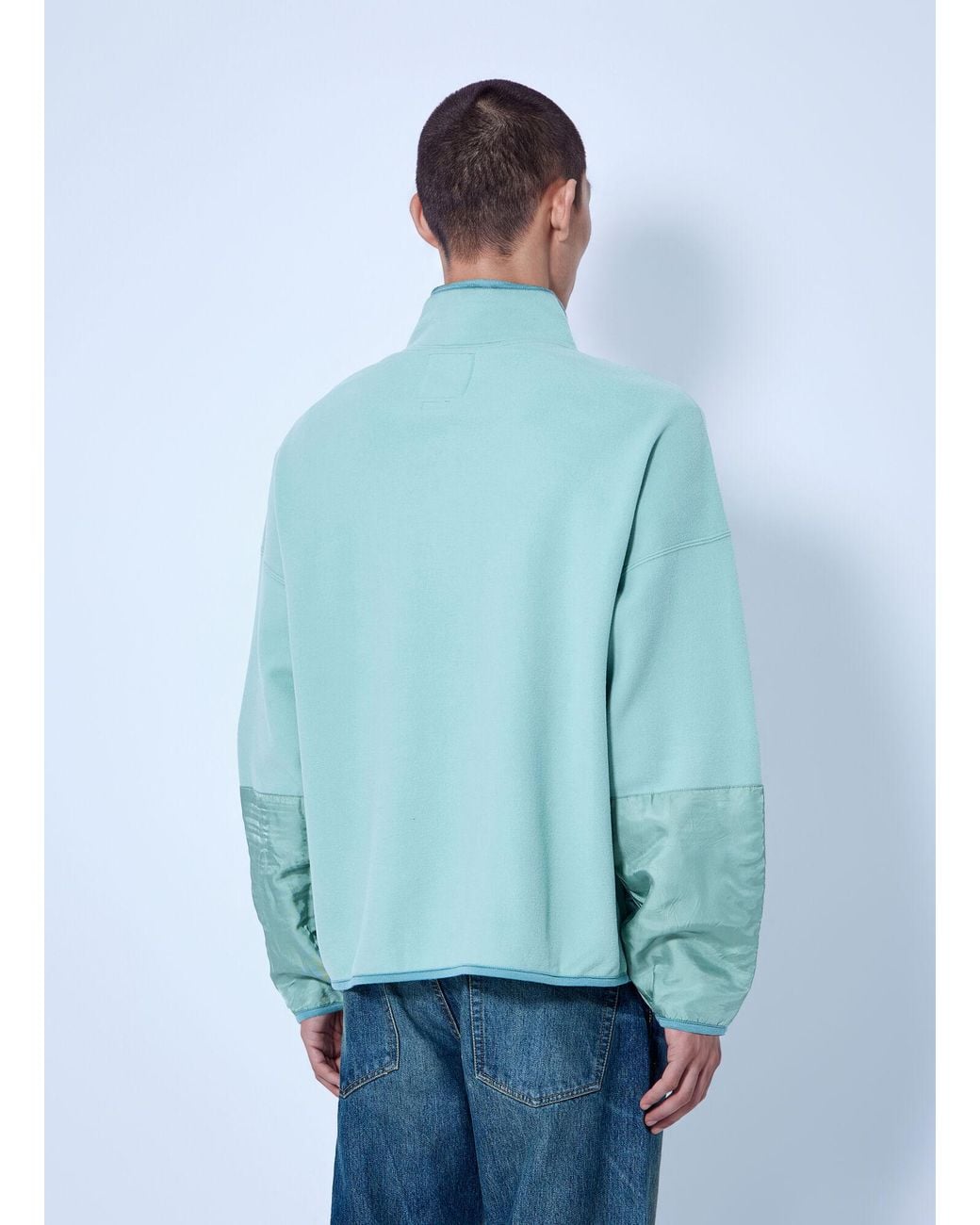 Visvim Blue Barlow P.O. Sweatshirt for men