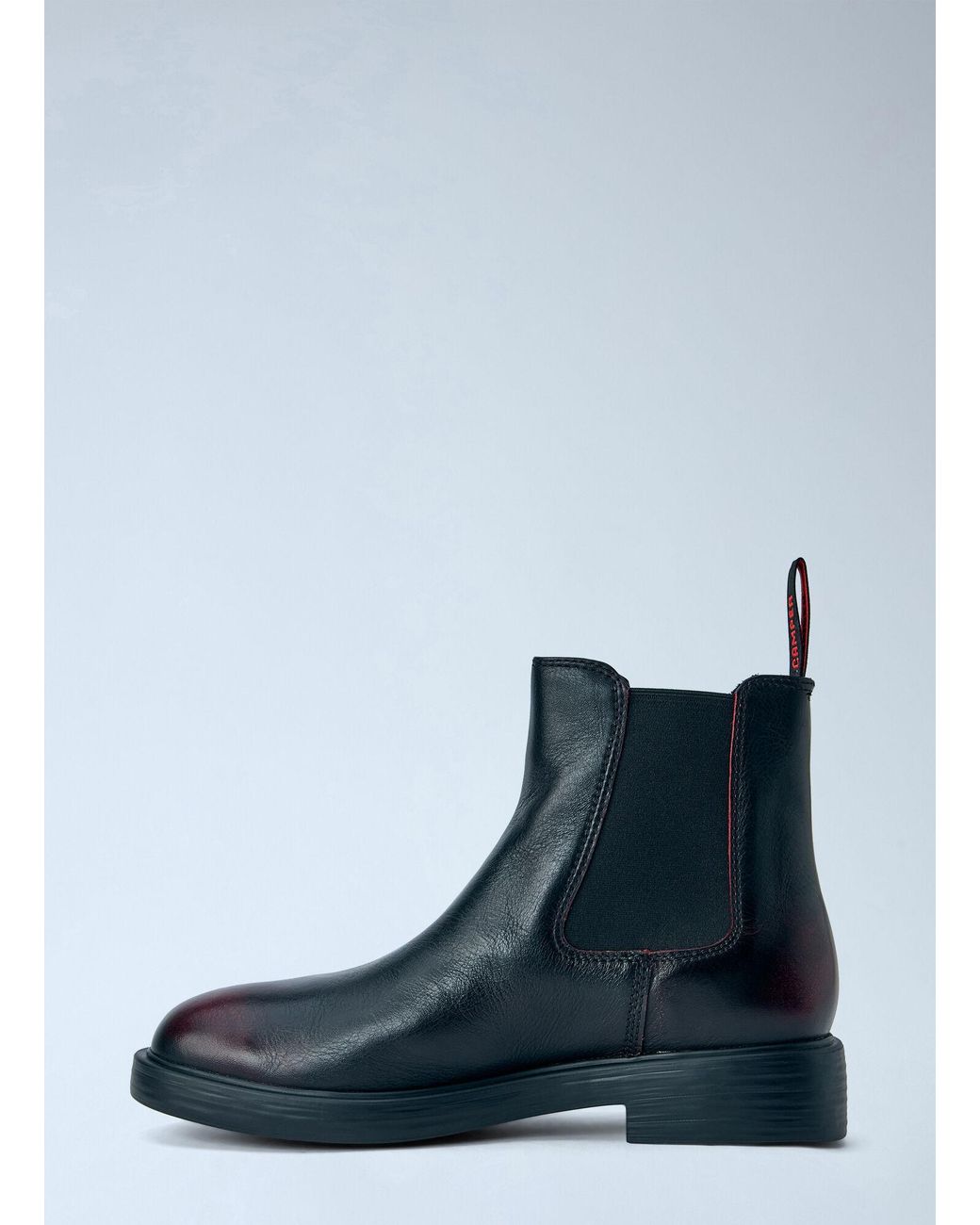 Camper Blue Dean Leather Boots for men
