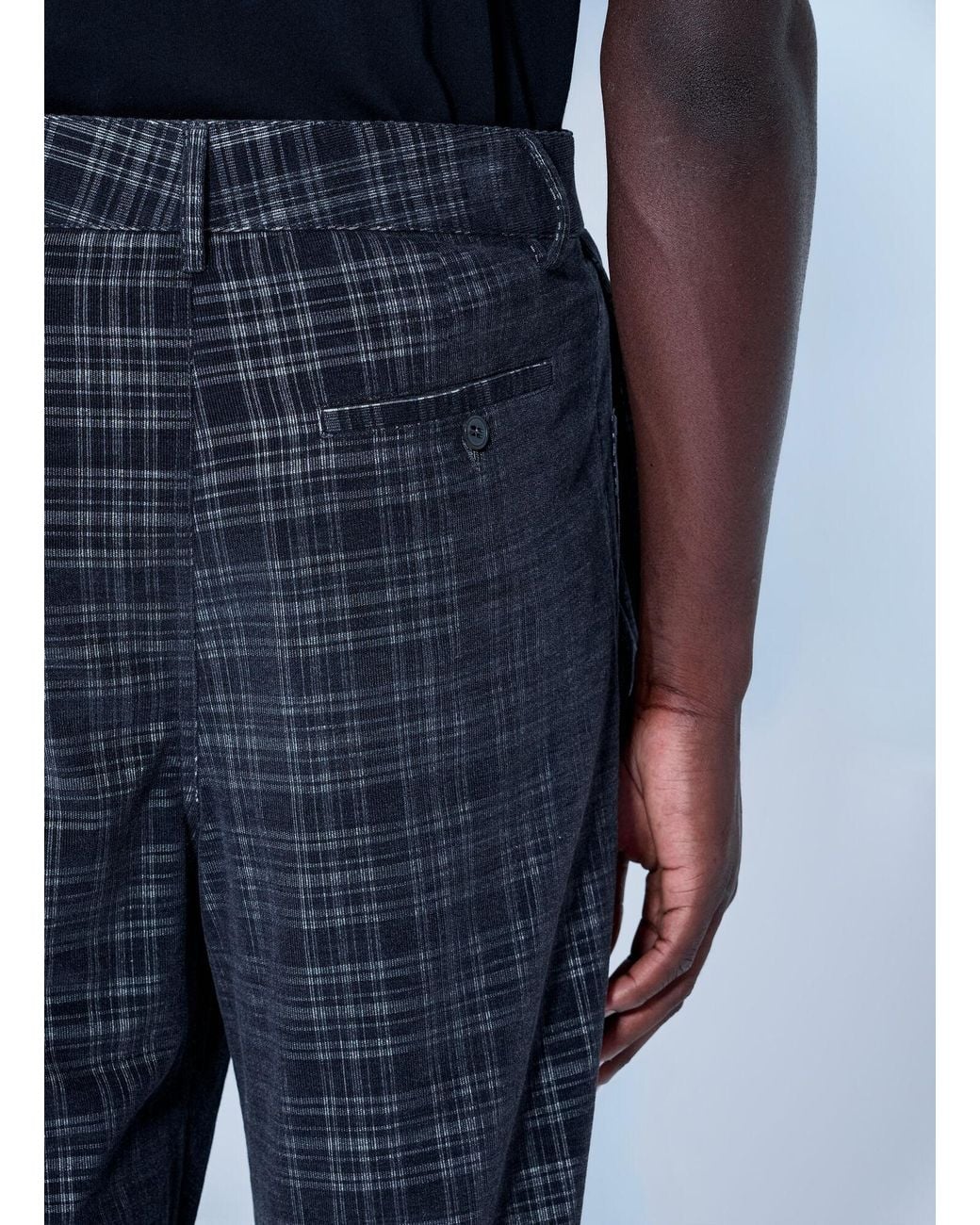 Vivienne Westwood Blue Straight Drunken Trousers for men