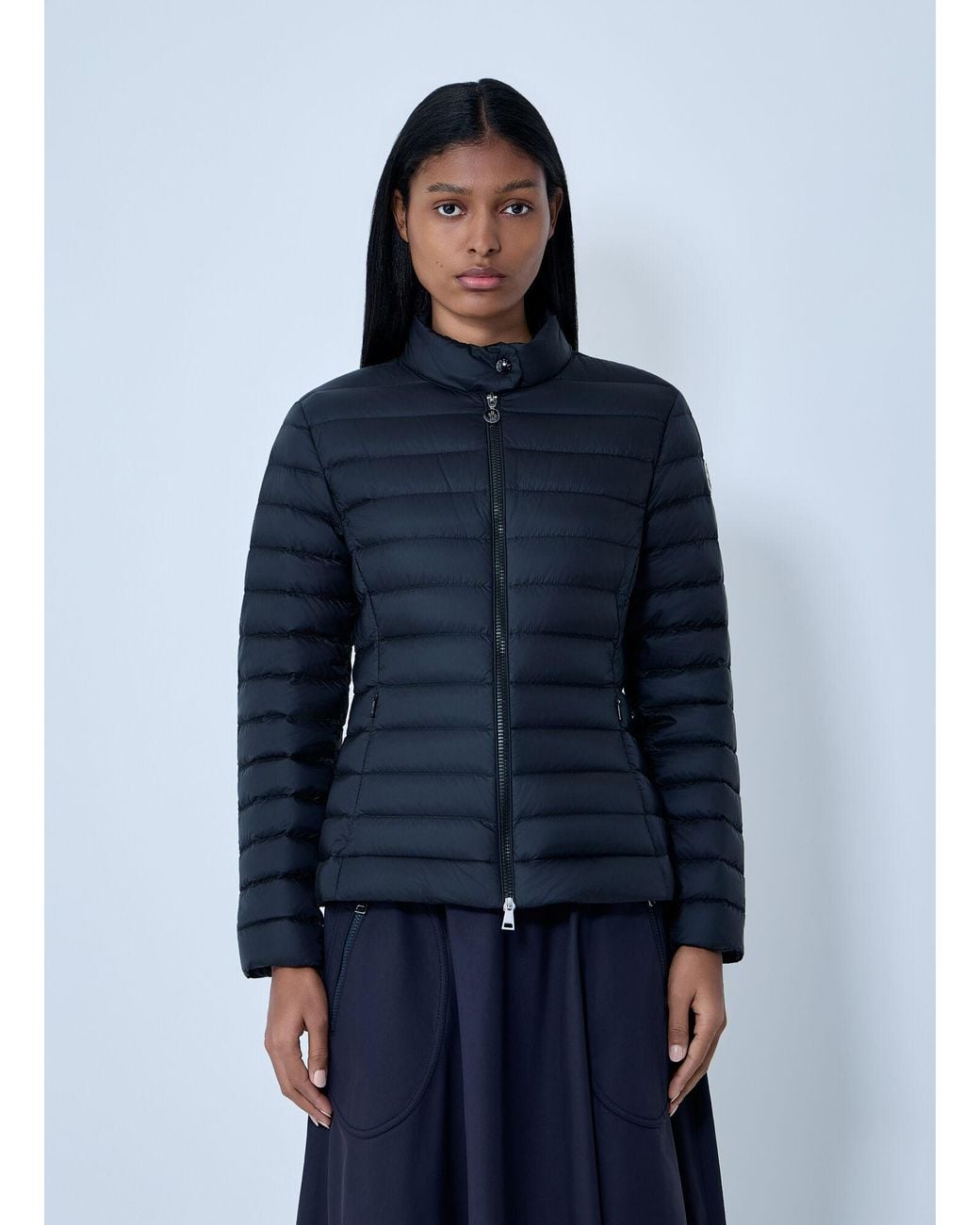 Moncler Blue Igelle Short Down Jacket