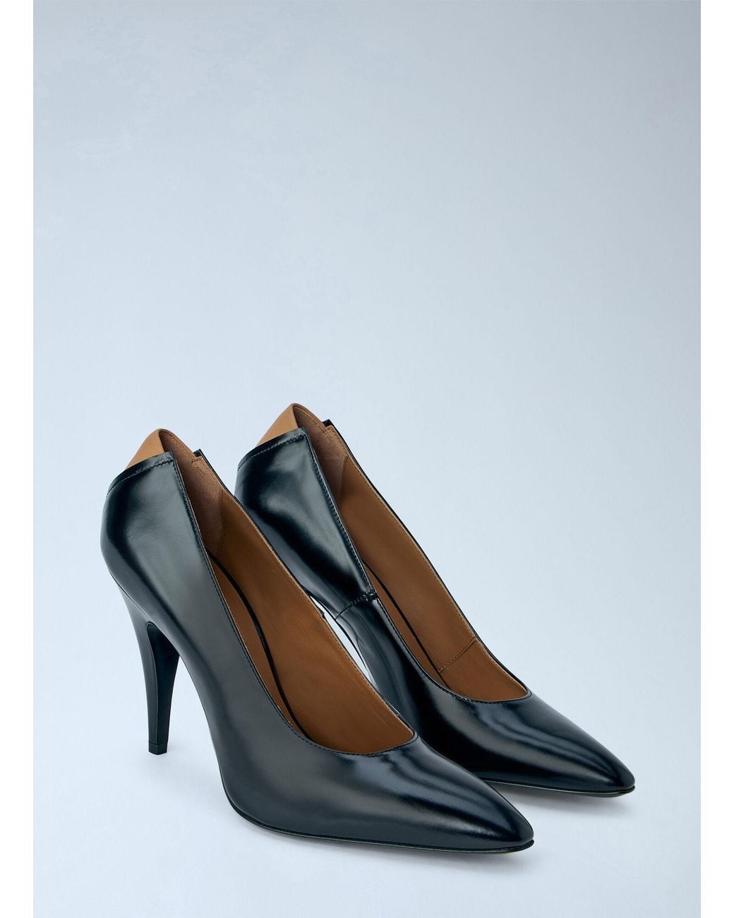 Jil Sander Blue Alma Pumps
