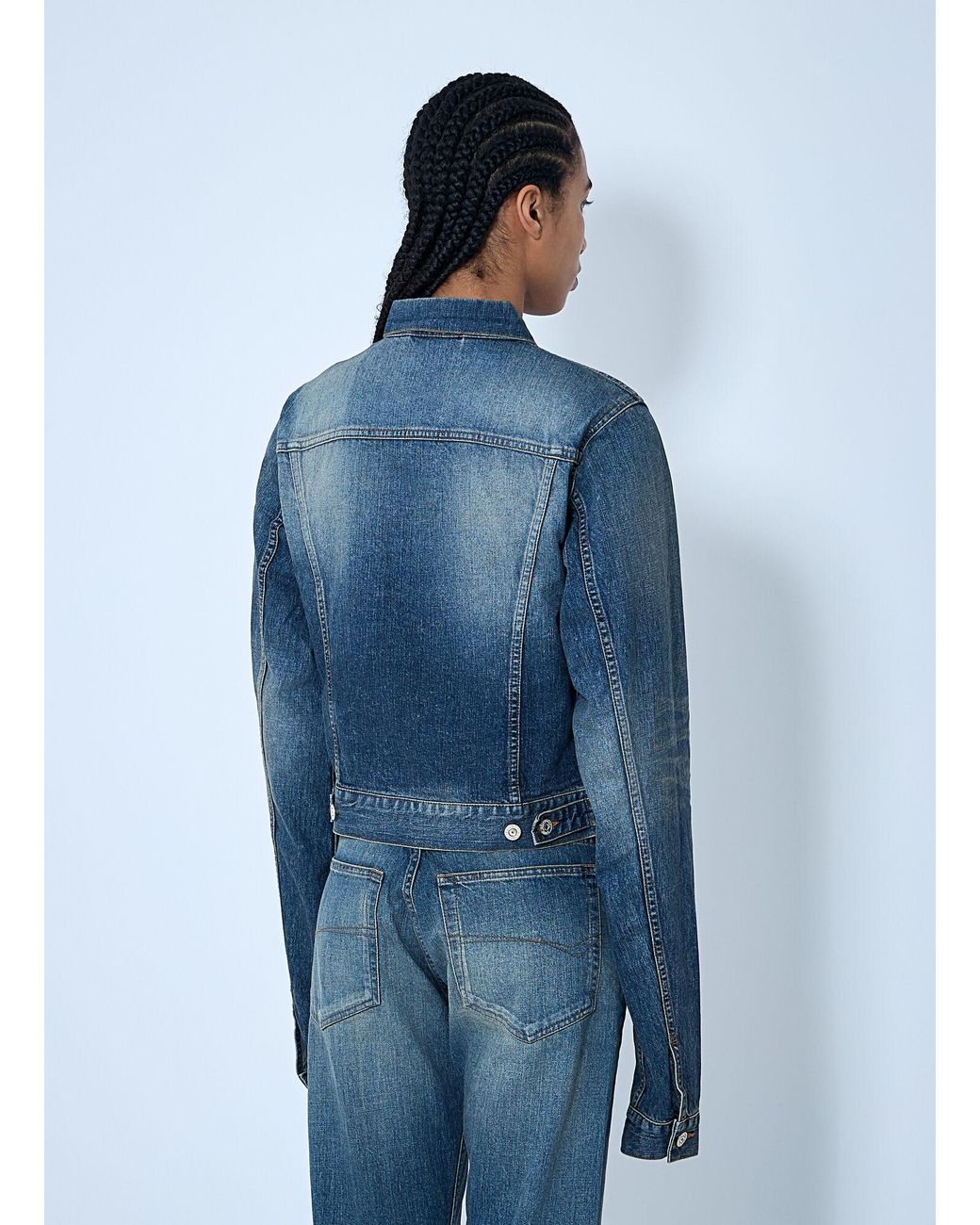 Balenciaga Blue Denim Jacket