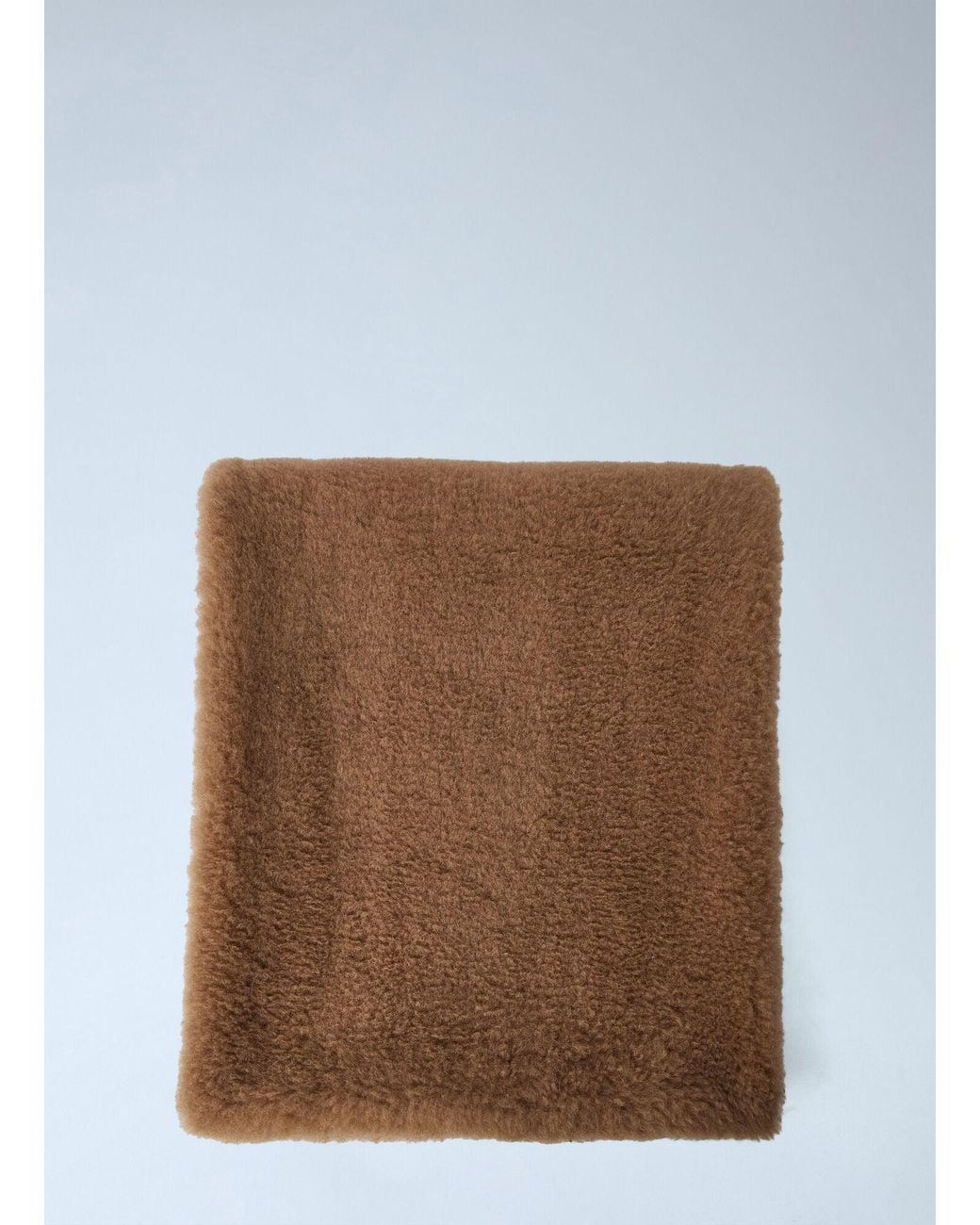 Max Mara Brown Plush Shawl