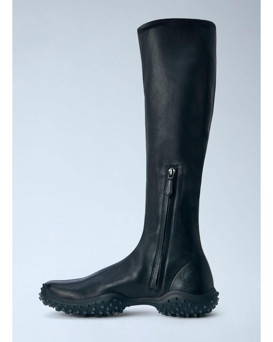 Miu Miu Blue Stretch Nappa Leather Boots