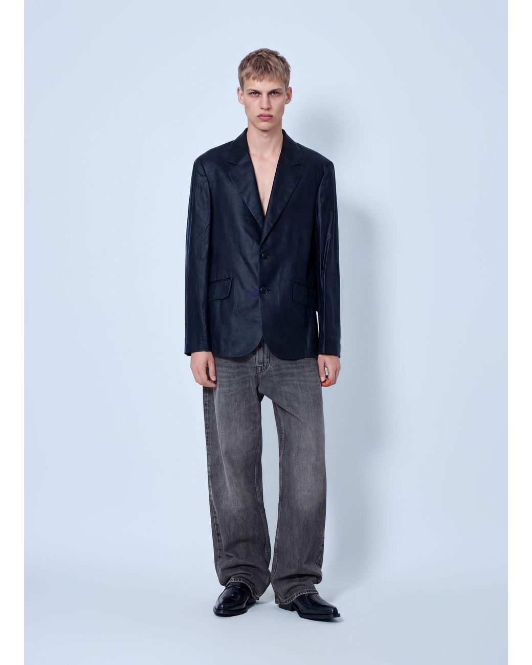 Our Legacy Blue Classic Blazer for men