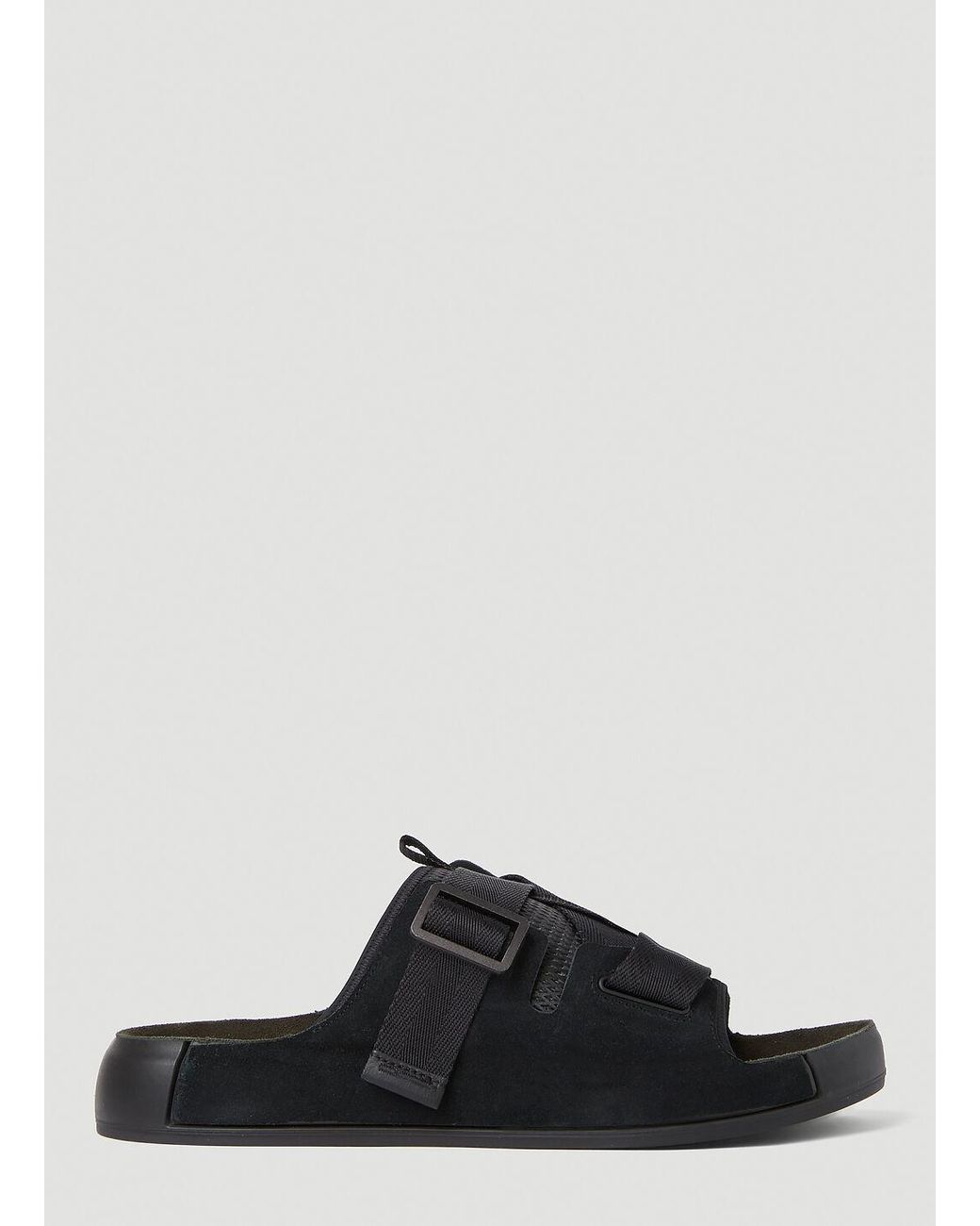 Stone Island Shadow Project Tape Sandals in Black for Men | Lyst Canada