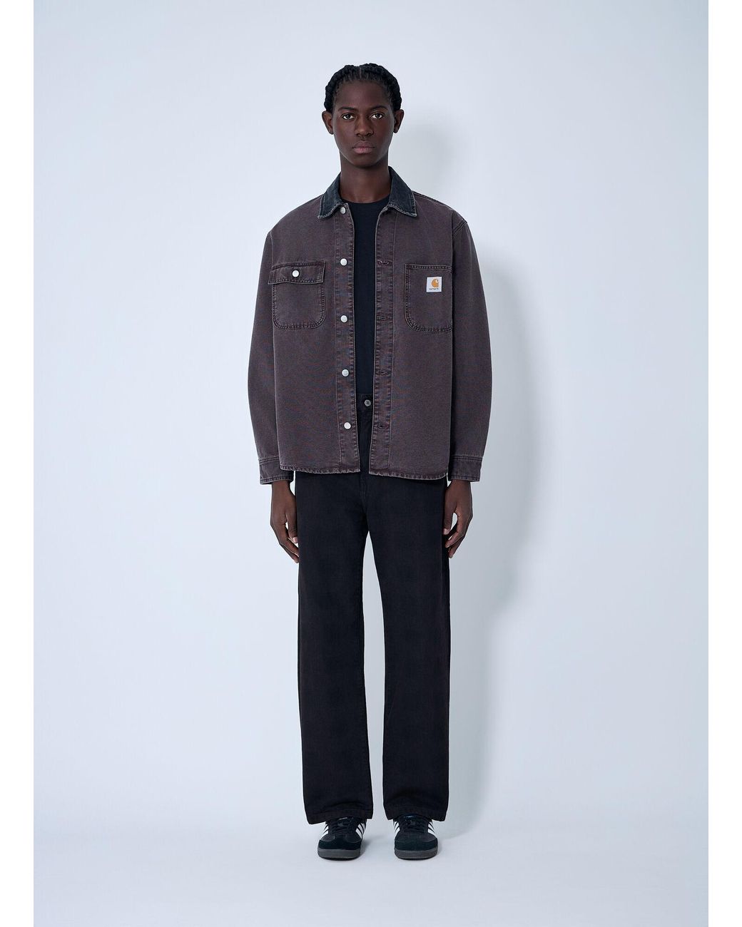 Carhartt Blue Mitch Shirt Jacket for men