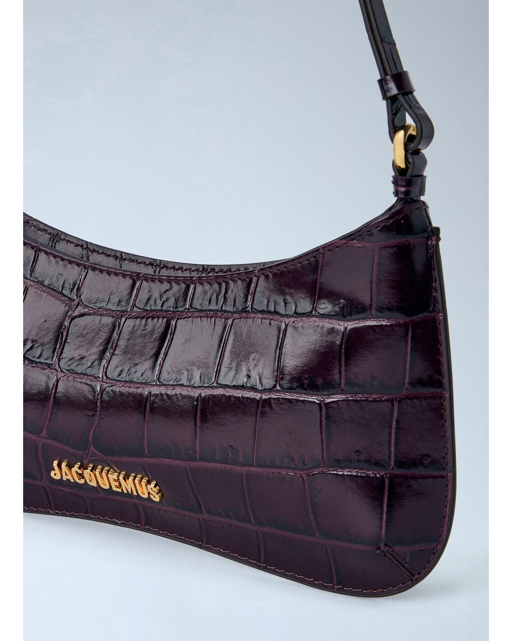 Jacquemus Gray Le Bisou Perle Shoulder Bag