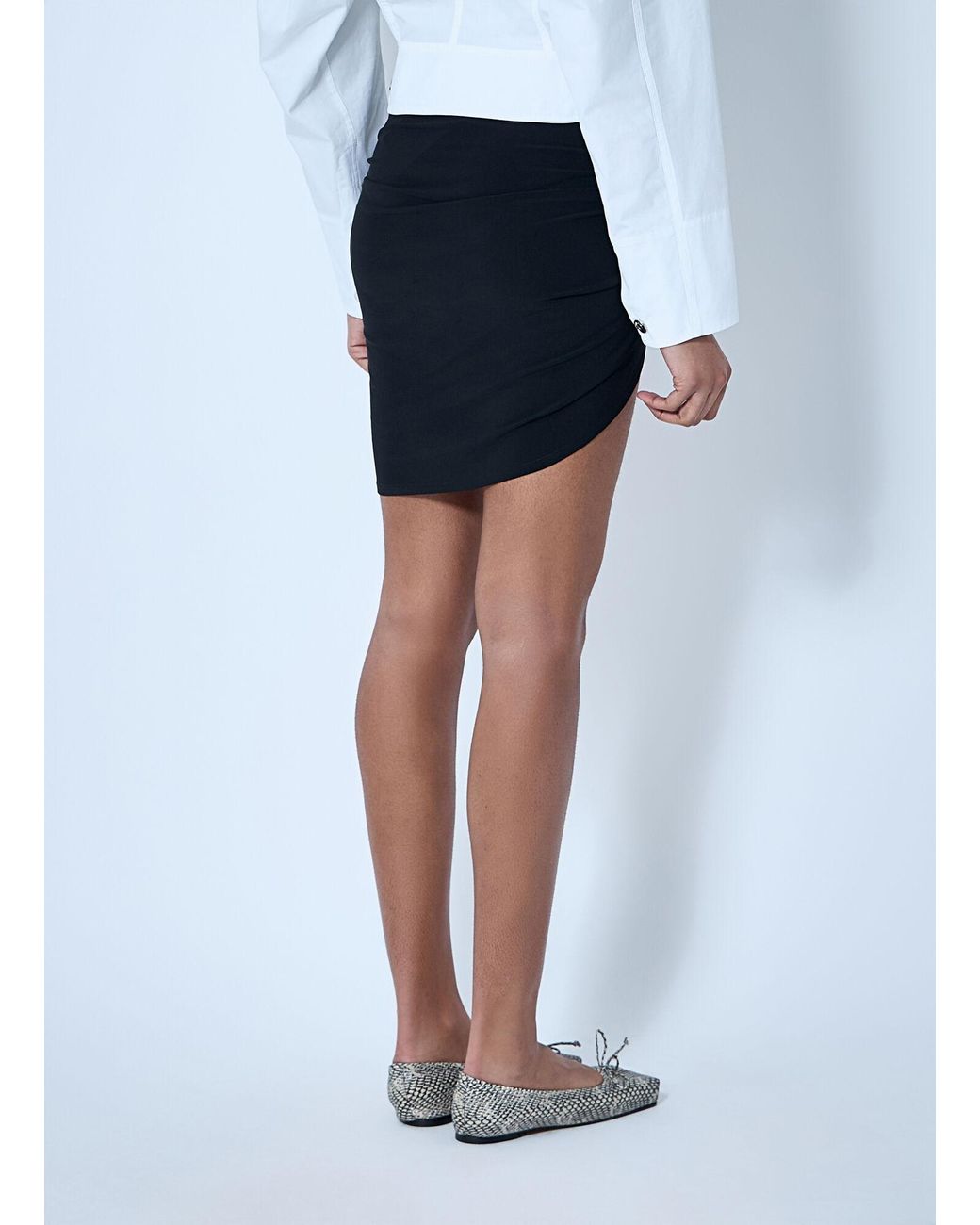 Jacquemus Blue La Mini Jupe Skirt