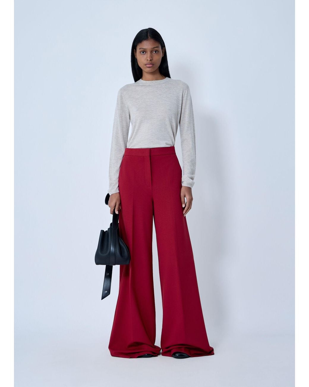Max Mara White Cashmere Sweater