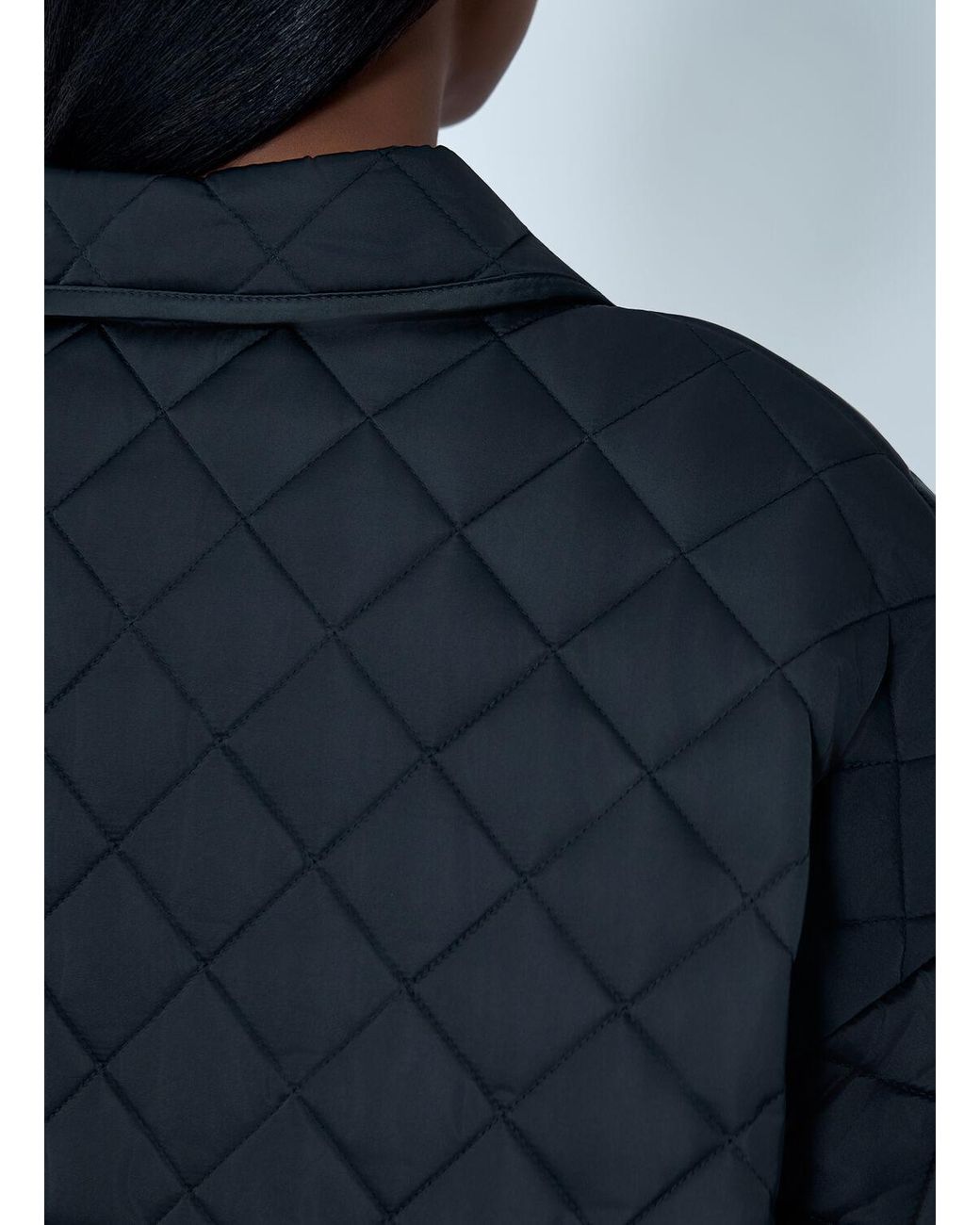 Totême Blue Quilted Jacket
