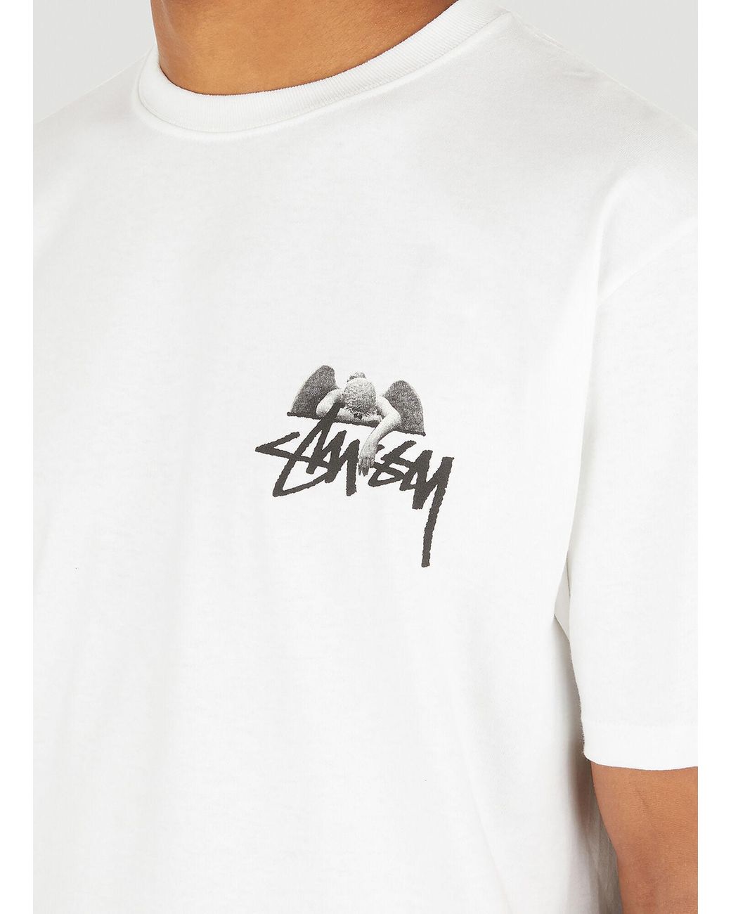 ★送料・関税込★Stussy★Stussy Angel T-Shirt White★ Stussy Angel T-shirt in White for Men | Lyst