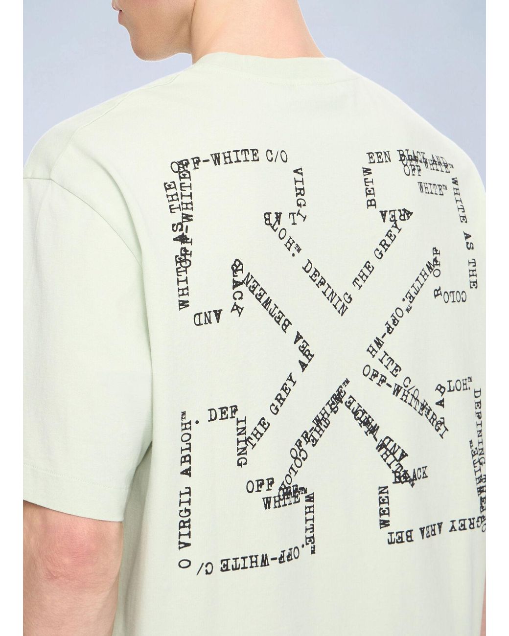 Off-White c/o Virgil Abloh White Type Arrow Skate T-Shirt for men