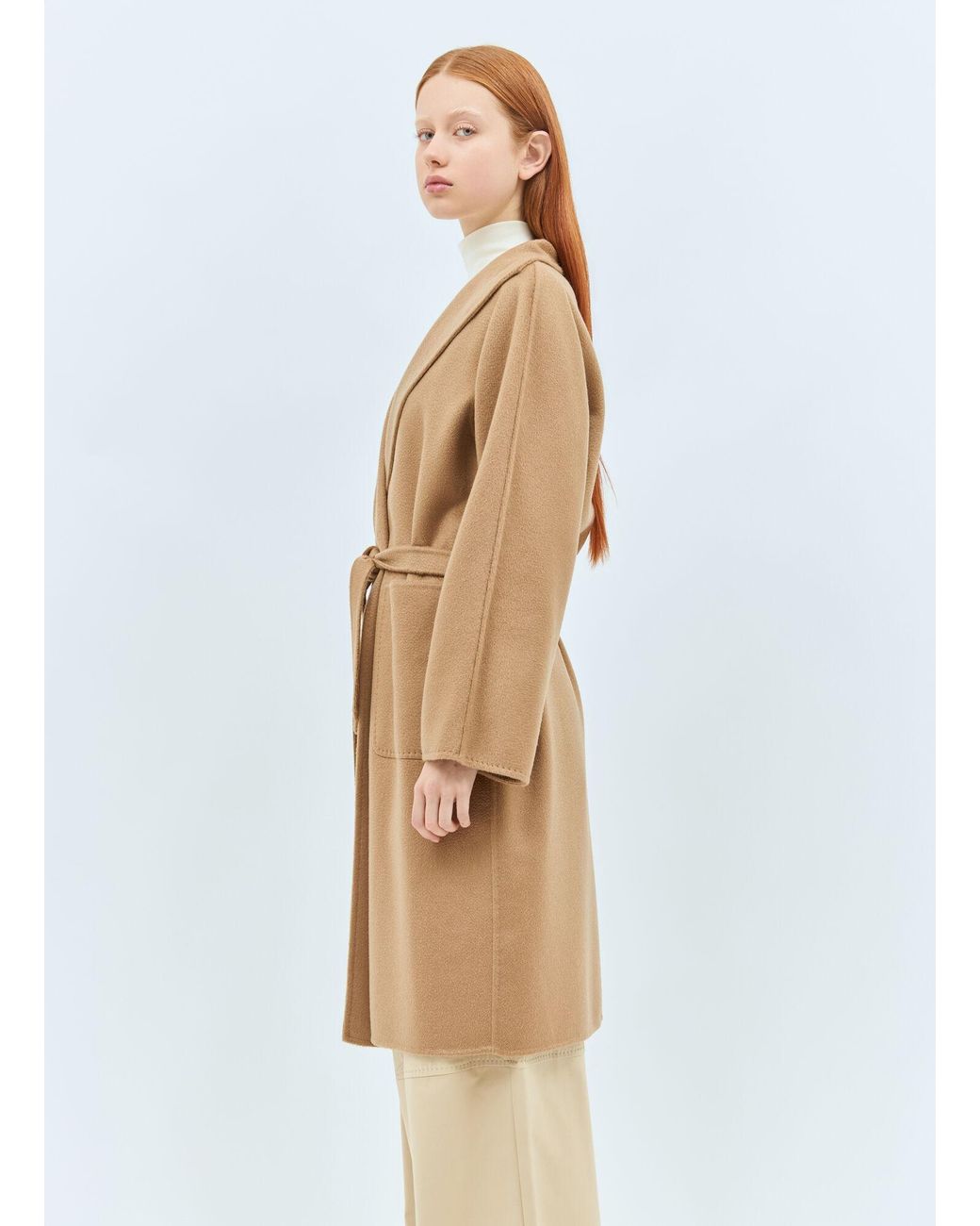 Max Mara Natural Cashmere Cardigan Coat