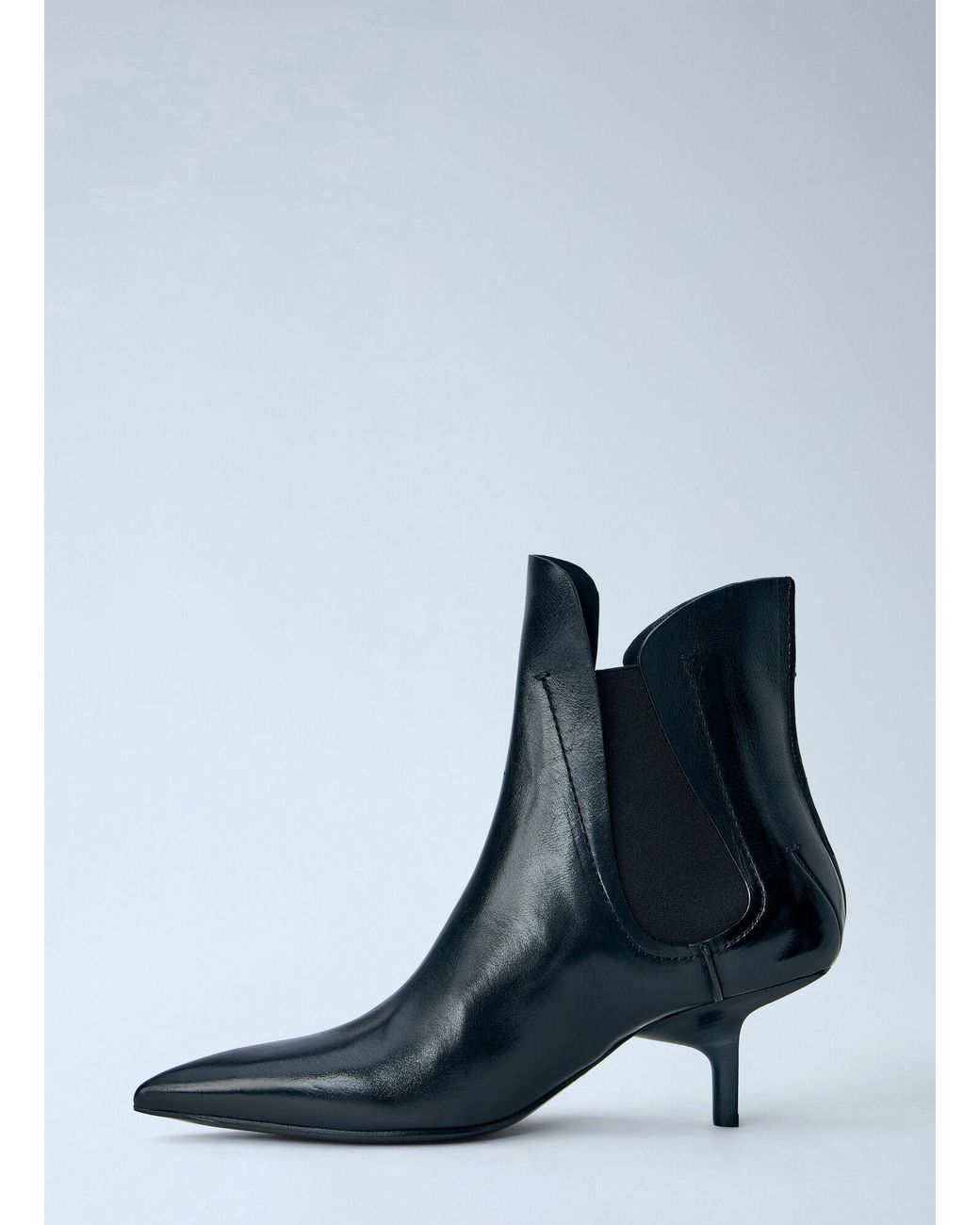 CAPASA MILANO Blue Dorothy Point Boots